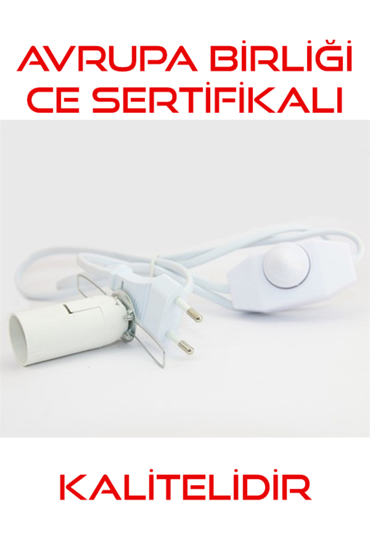 Tokyo Dimmerli Anahtarlı Fişli Masa Lambası Kablosu Tuz Lambası Abajur Aydınlatma