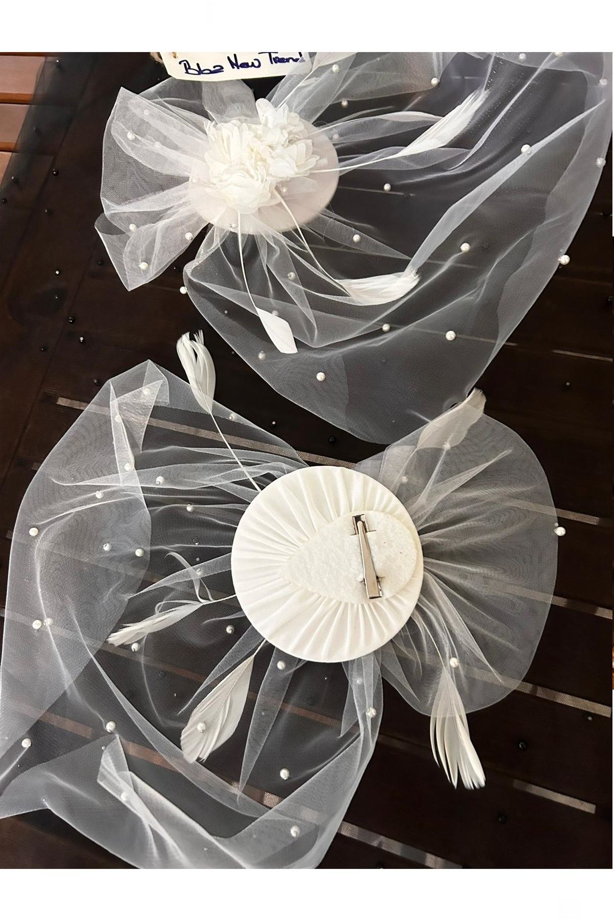 bba new trend-Bridal Hat, Bride Cap, Bride Voile, Wedding Hat Wedding Accessory, Bride Wedding Hat 6