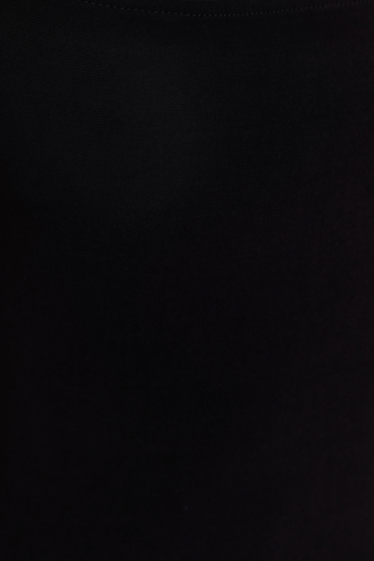 Trendyolmilla  Siyah Kalın Askılı Fitted/Vücuda Oturan Esnek Örme Maxi Kalem Elbise TWOSS24EL00137 - Görsel 5