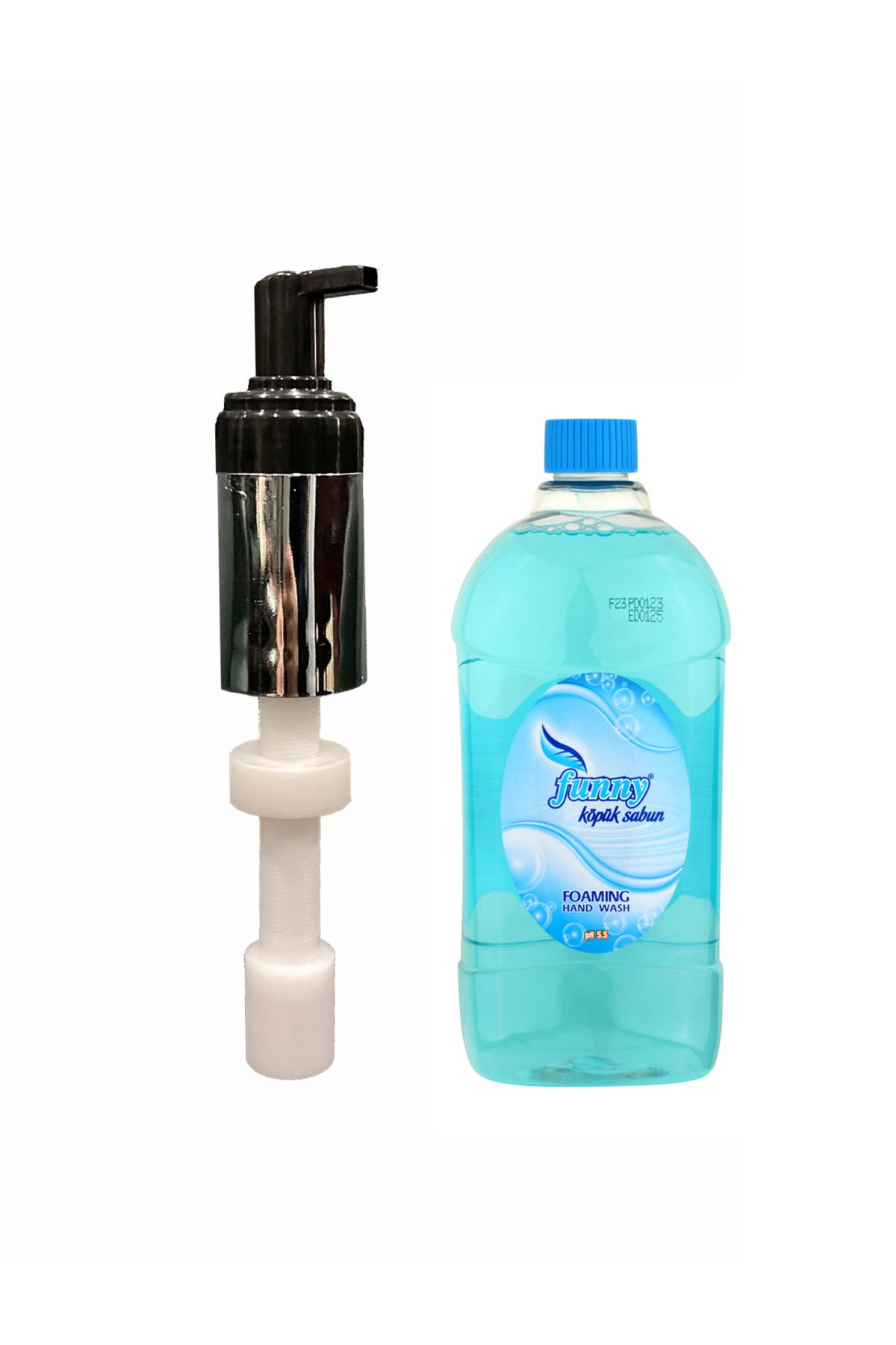 Funny-Black Built-in Foam Soap Dispenser *1 Liter Foam Soap Gift* 2