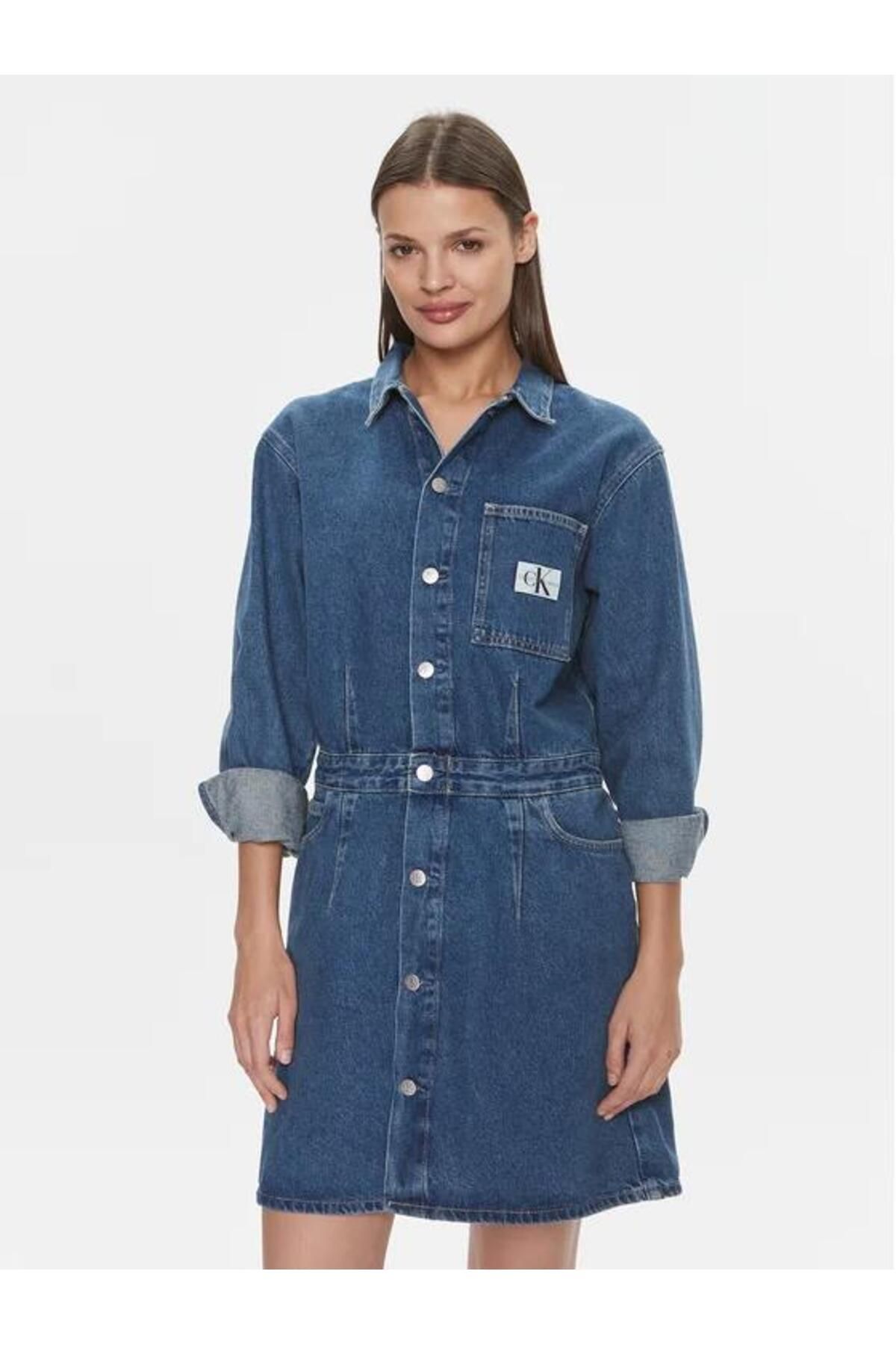 Denim dress sales calvin klein