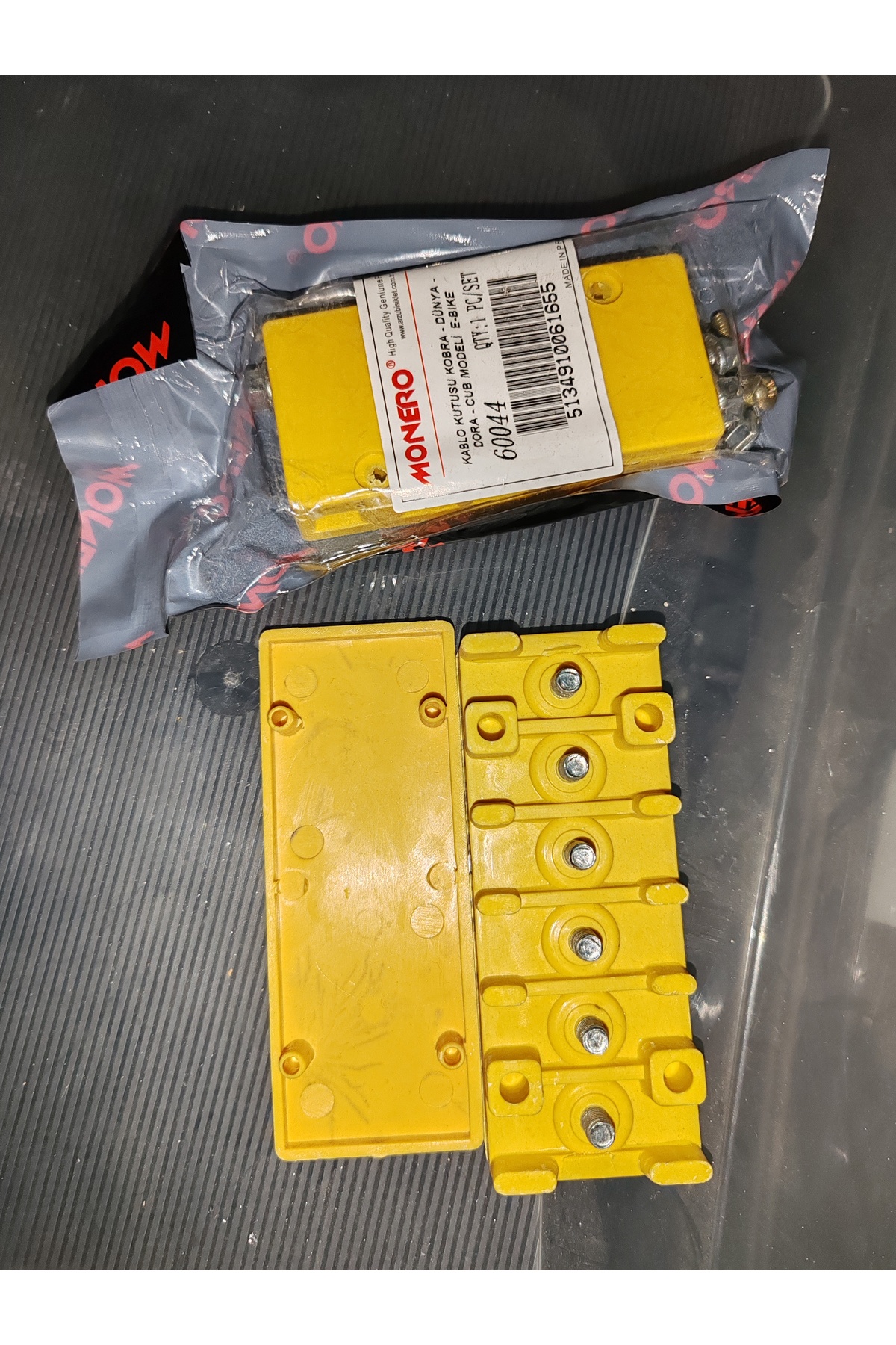 RKS -Elektrikli Bisiklet Kablo bağlantı kutusu yanmaz 5 somonlu