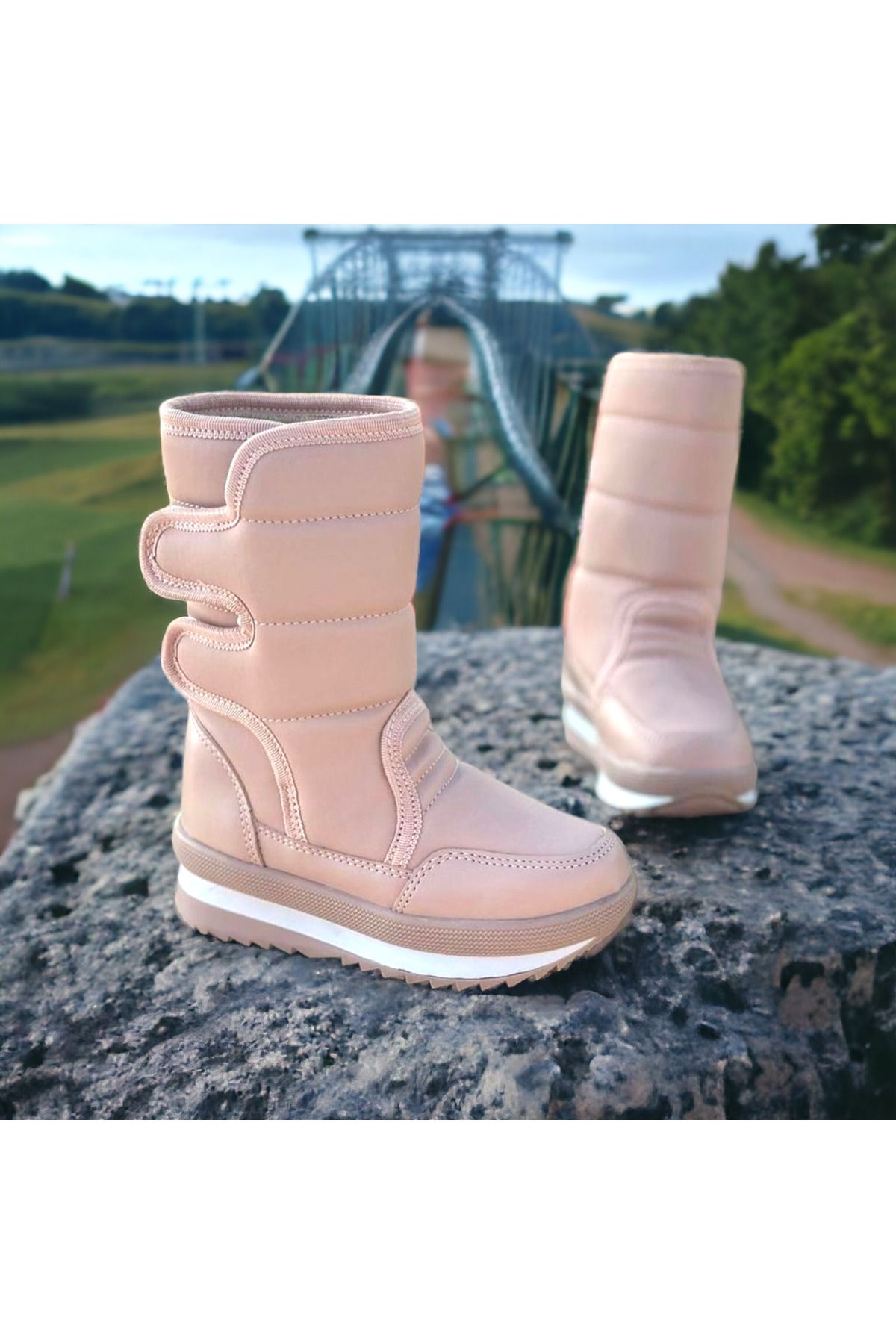 PAT K BEBE Waterproof Children s Snow Boots with Thermal Fur