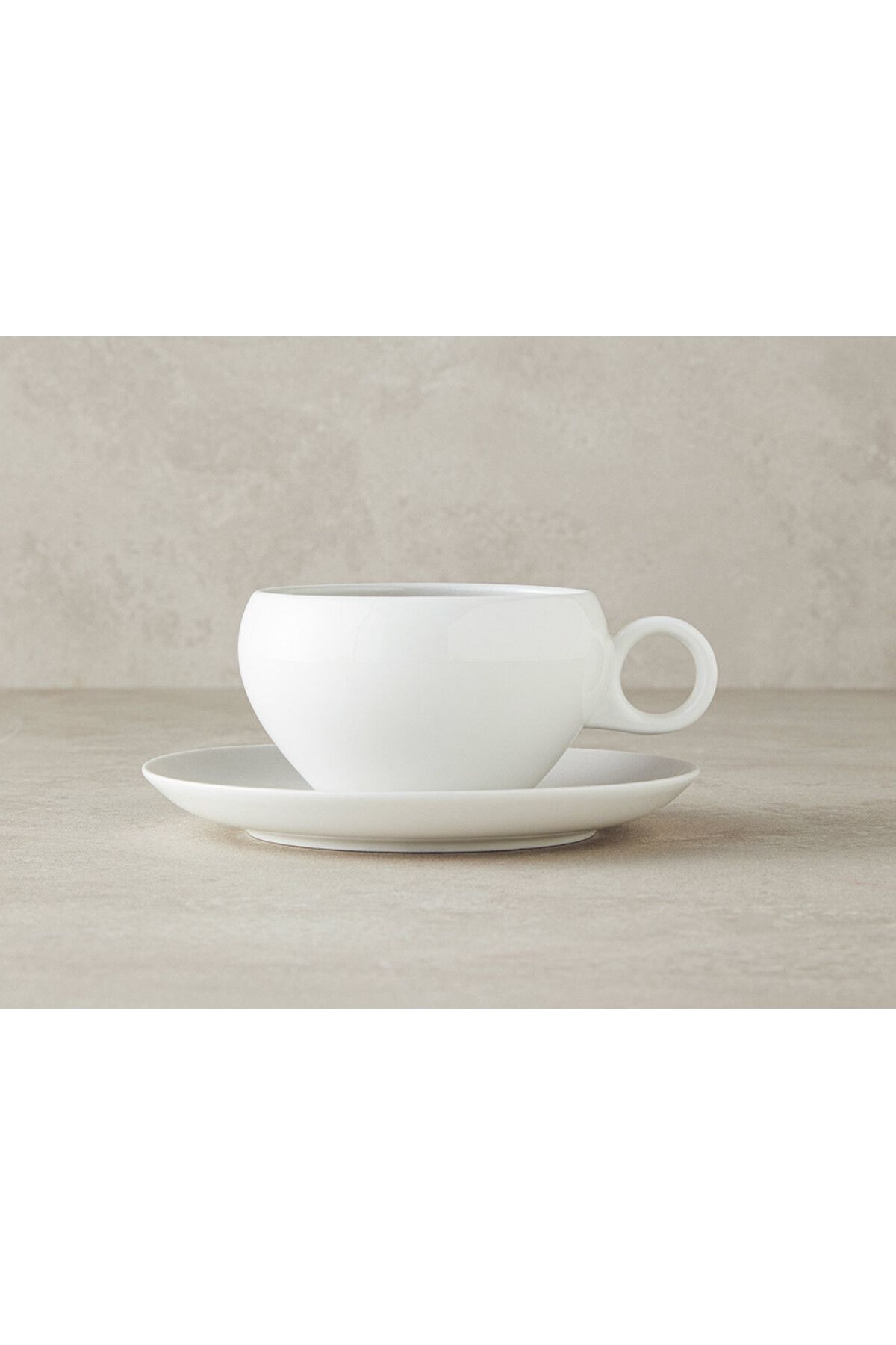 English Home-Boho New Bone China Teacup Set Gray 1