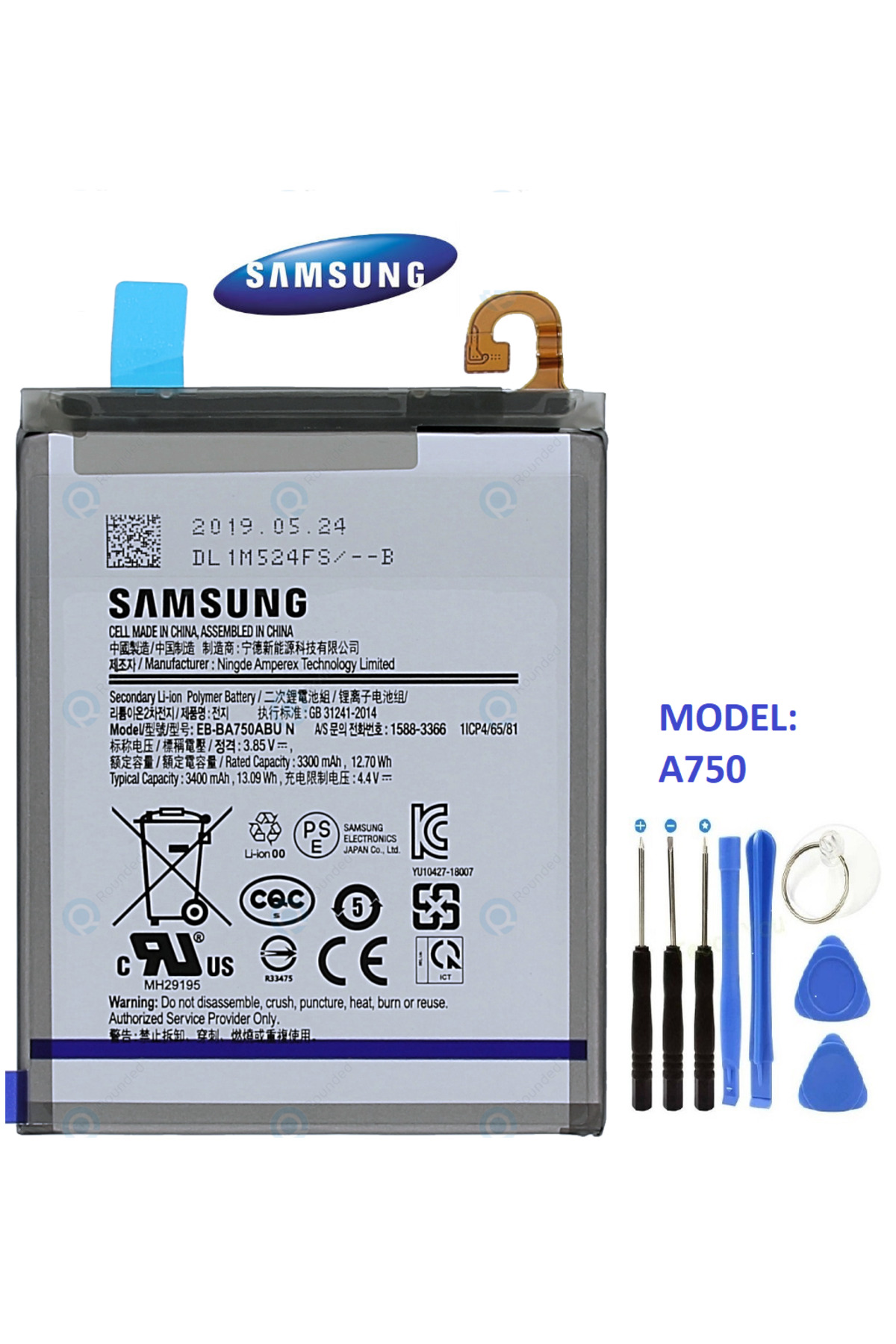 SenalStore SAMSUNG GALAXY A7 2018 SM-A750F BATARYA EB-BA750ABU