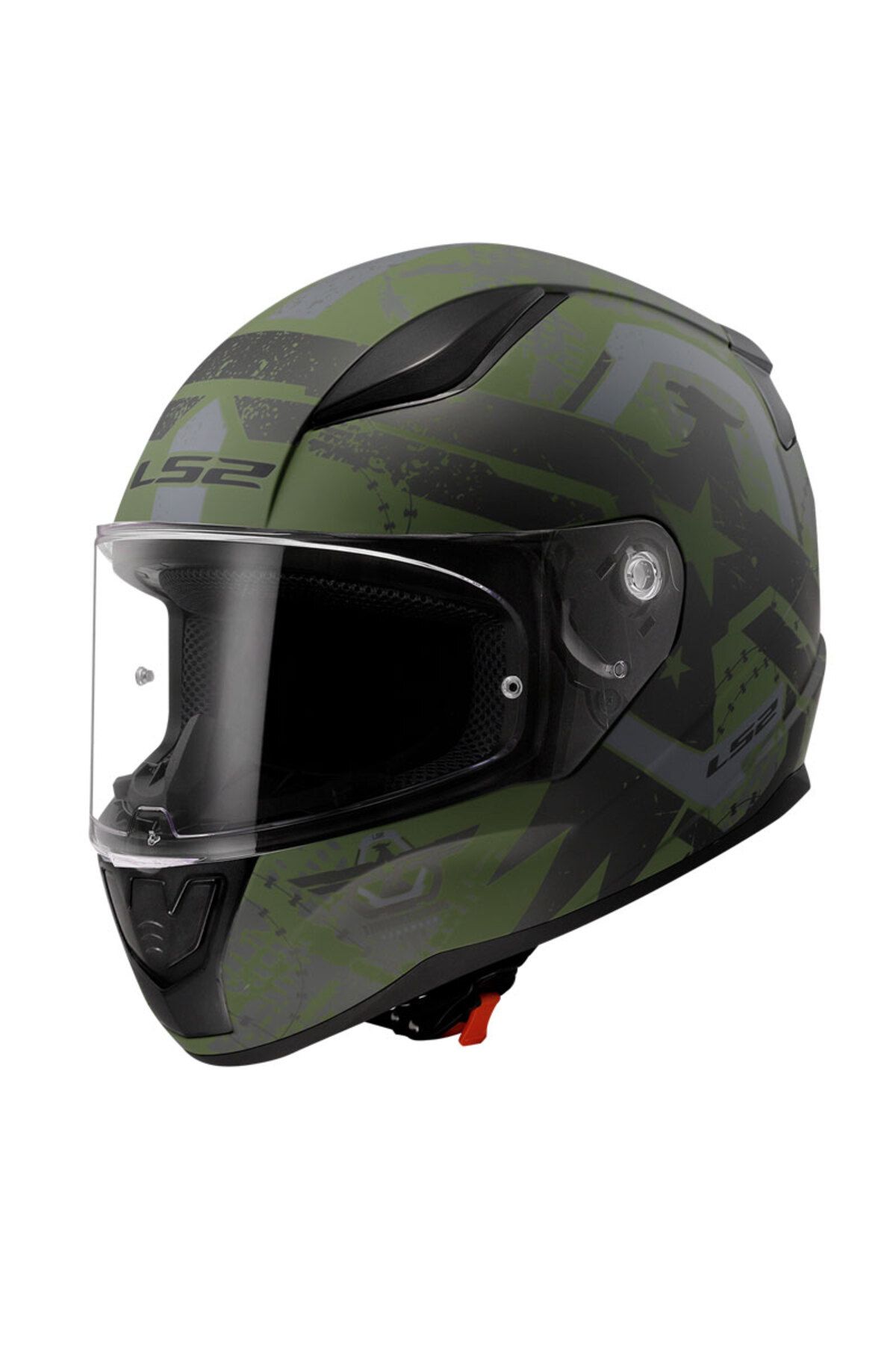 LS2 Motorcycle Helmets Green Closed Helmets Trendyol