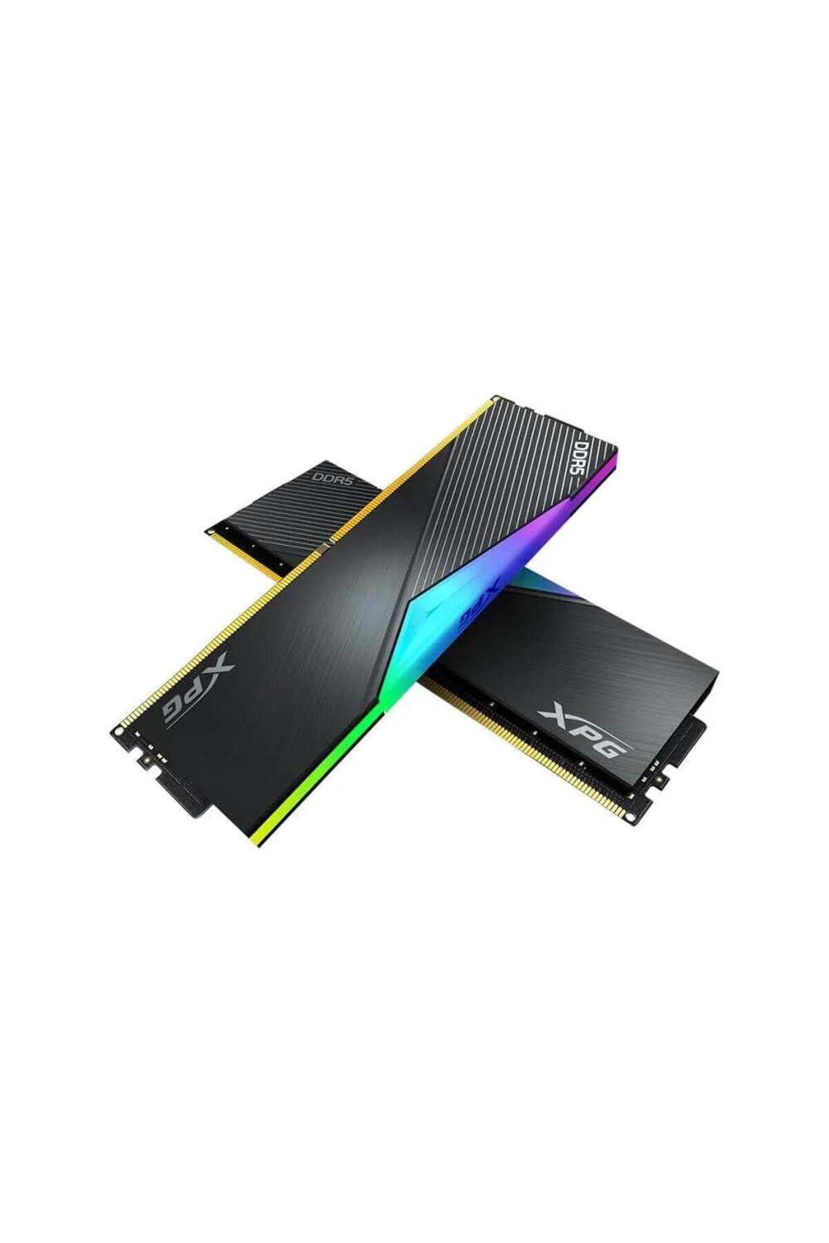 XPG 32GB (2x16GB) Lancer Siyah DDR5 6400MHz CL32 1.40V RGB PC Ram