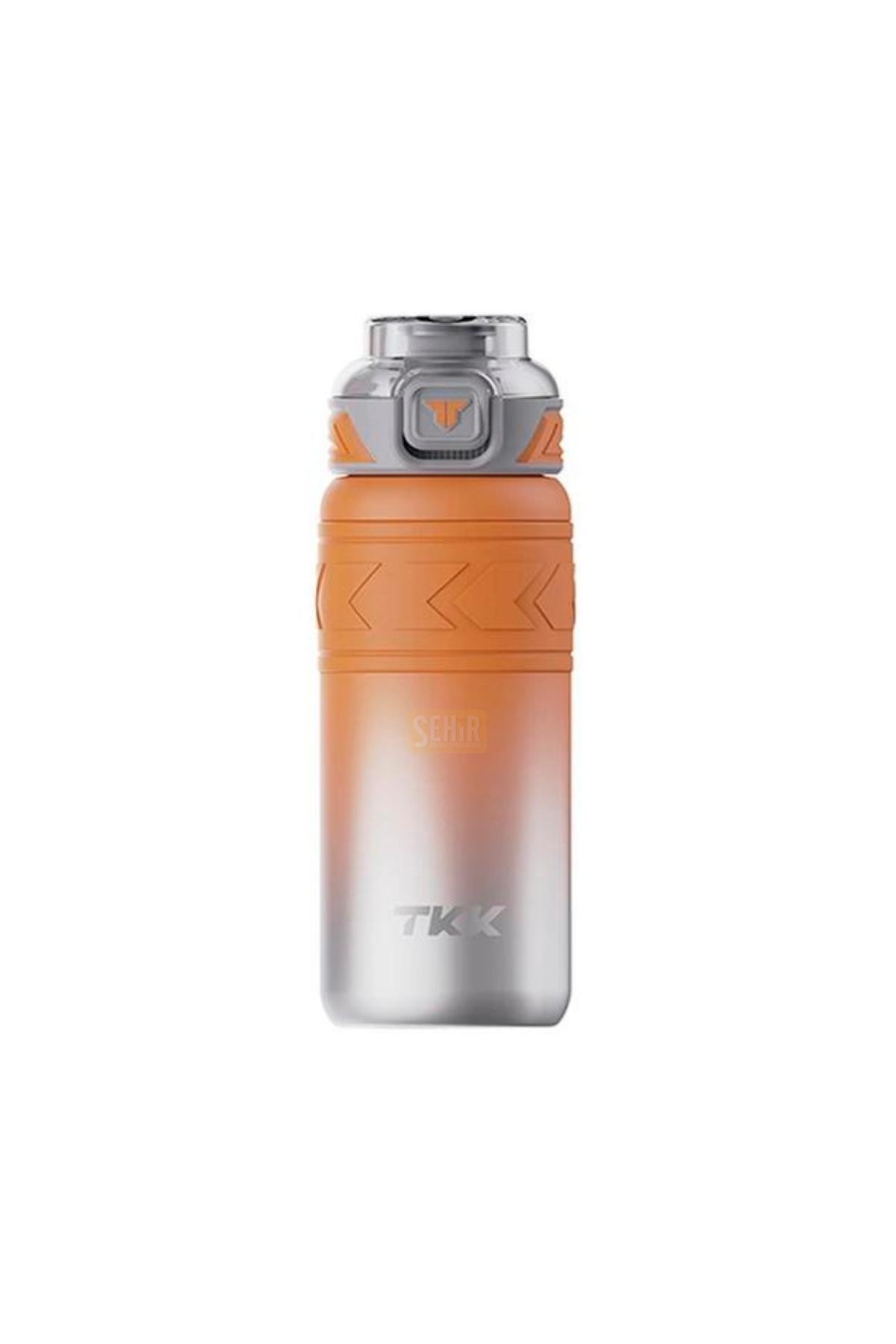 TKK New Collection 500ml Stainless Steel Thermos Flask with Pipette /Strawless Use Strap