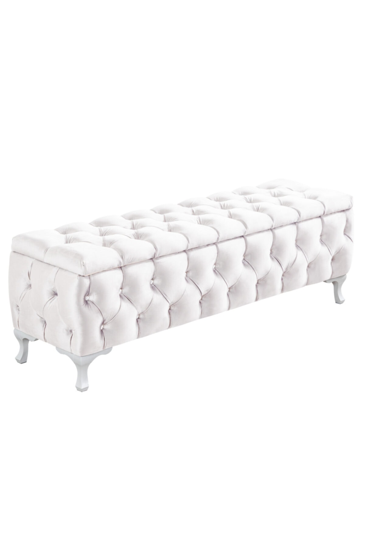 setay beyaz sandikli yatak ucu pufu 90x40x50 fiyati yorumlari trendyol