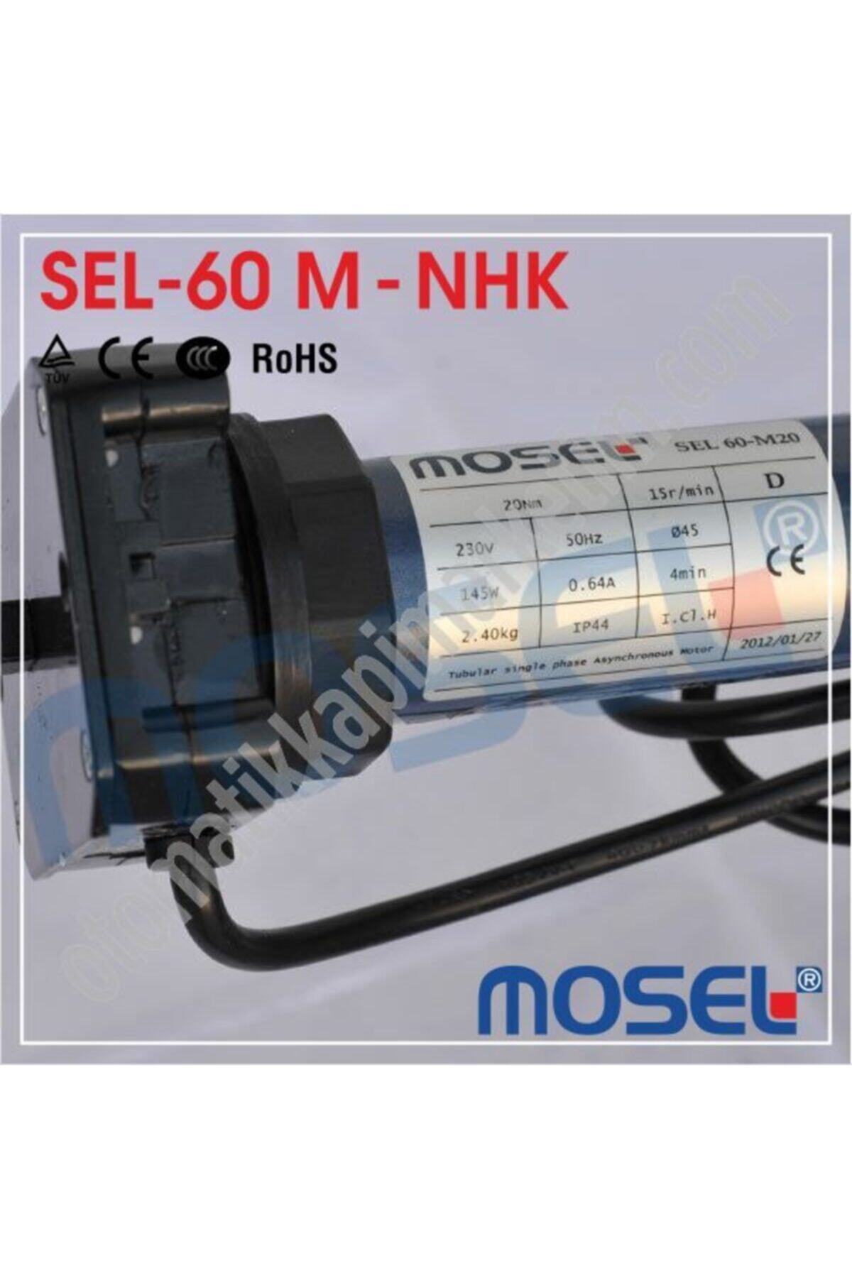 mosel 50 Nm Redüktörlü Tüp Panjur/kepenk Motoru (ø60 Lık Boru Uyumlu) Manuel Kullanılabilir