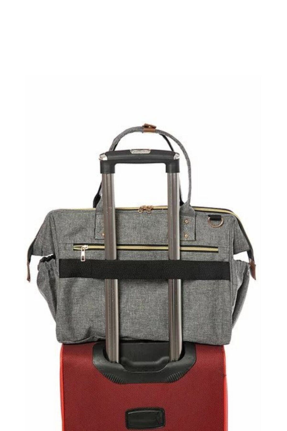 Sahra Elegance Bebek Taşıma Seti-leke Tutmaz Su Geçirmez Bebek Bakım Omuz Çantası Ve Kanguru Seti fotoğrafı 6 (önizleme)