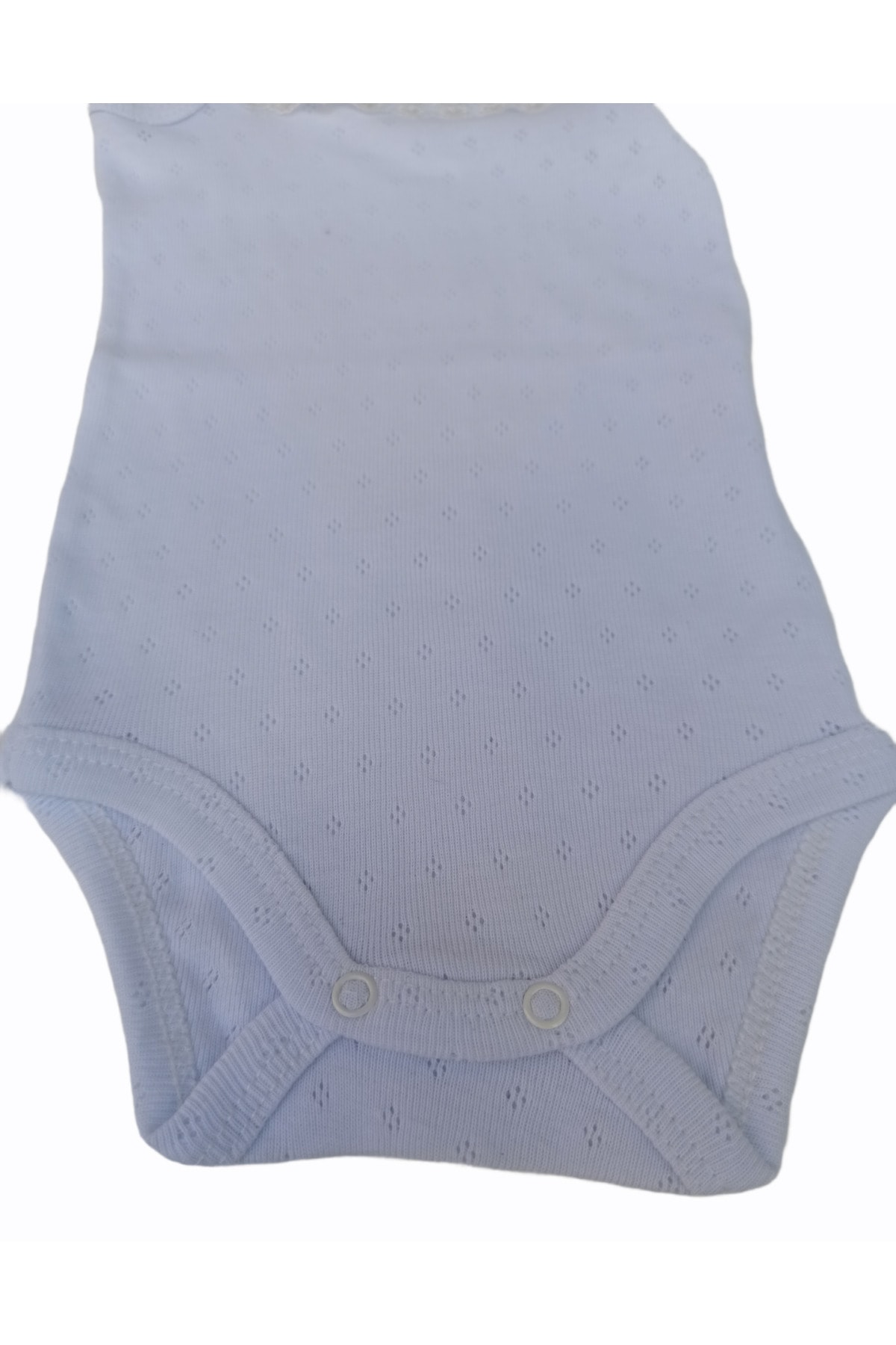 بادی نوزادی دخترانه سفید özdemirli bebe | 34 اورجینال - تصویر 5