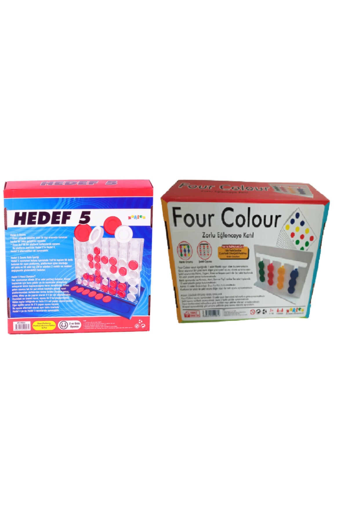 Zekice 2in1-hedef 5 & Four Colour Iki Oyun Bir Arada fotoğrafı 2 (önizleme)