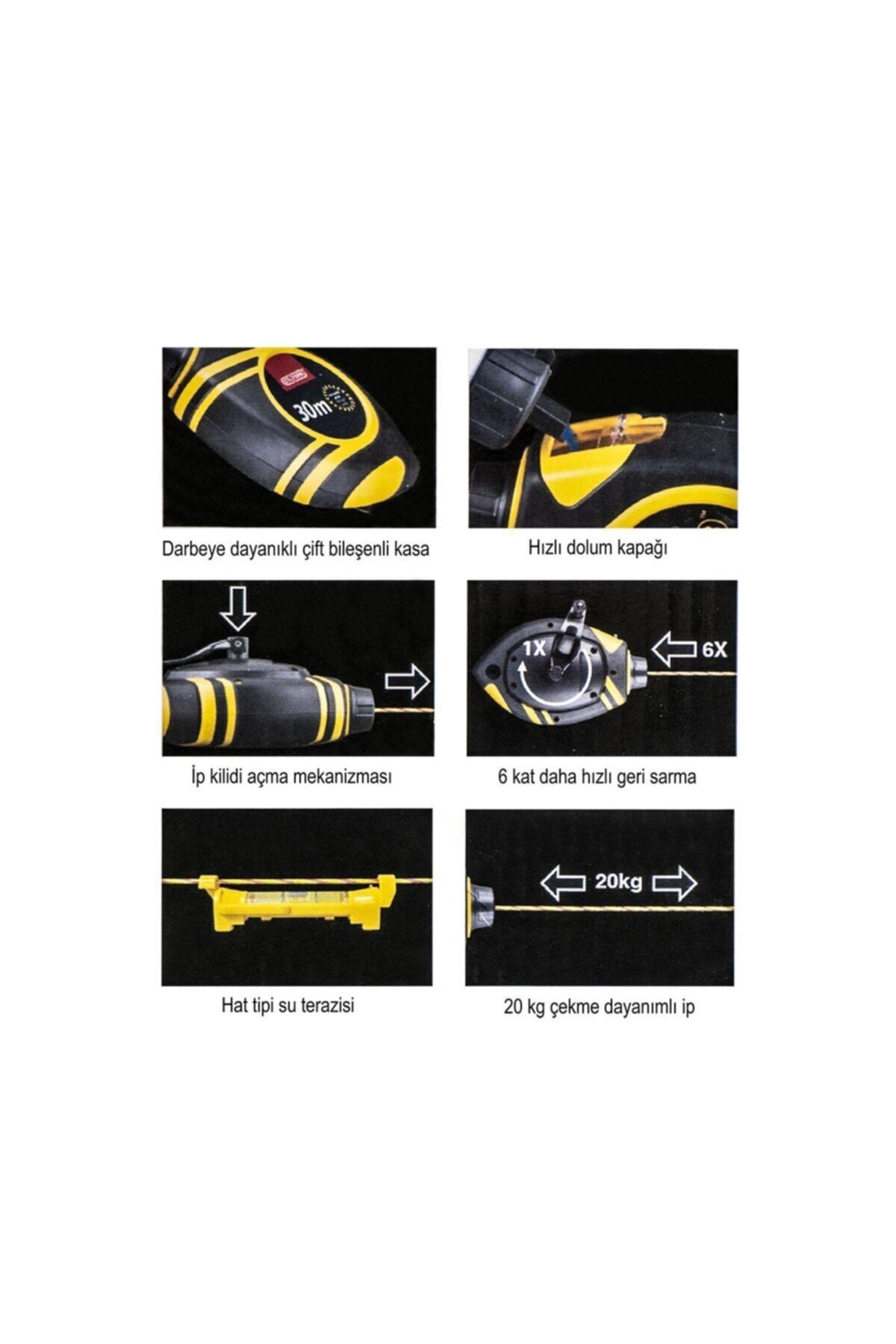 CETA FORM-P17-b03 Water Level Whisk Lanyard Set 30 Meters 6