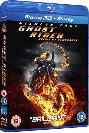 Ghost Rider 2: Spirit Of Vengeance (hayalet Sürücü 2: Intikam Ateşi) (3d + 2d Blu-ray Disc) Tek Disk 8158907502158