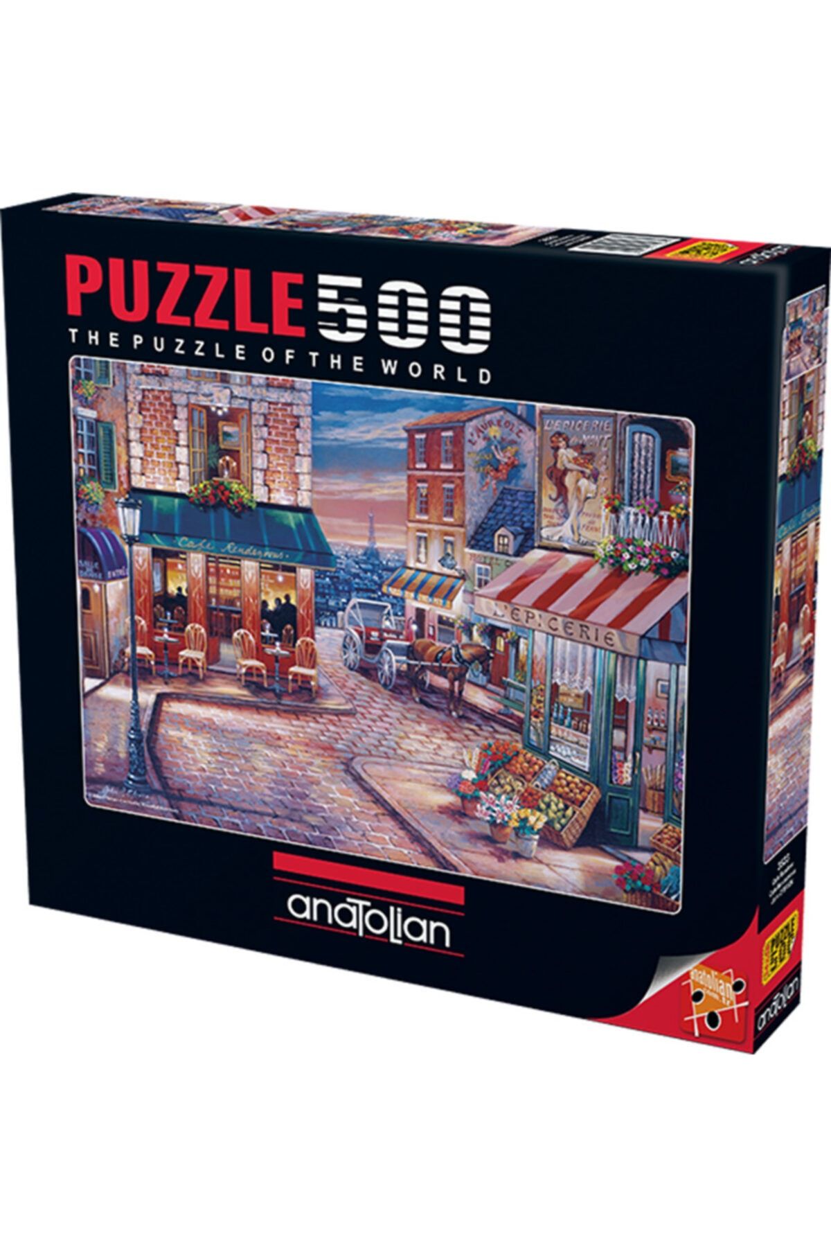 پازل ۵۰۰ قطعه با تصویر قهوهخانه Anatolian Puzzle