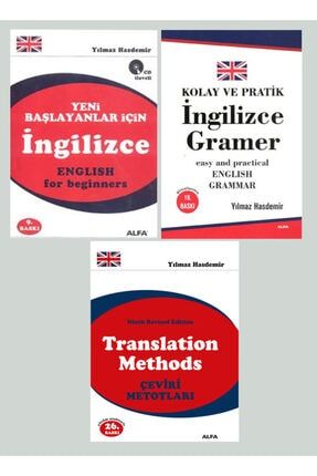 Yeni Başlayanlar Için Ingilizce – Ingilizce Gramer – Çeviri Metotları 3 Kitap Set 7789781088775