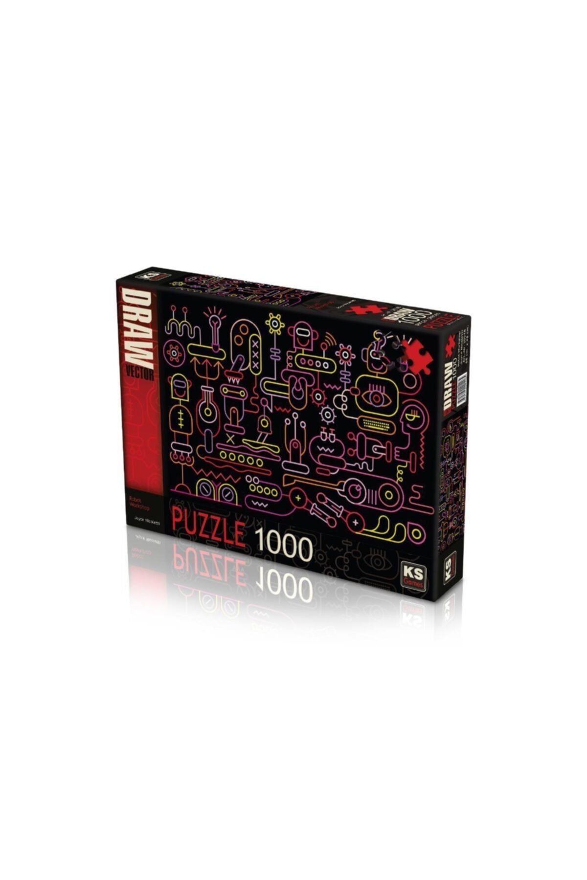 پازل کارگاه بوت پوتین 1000 قطعه اورجینال Ks Games