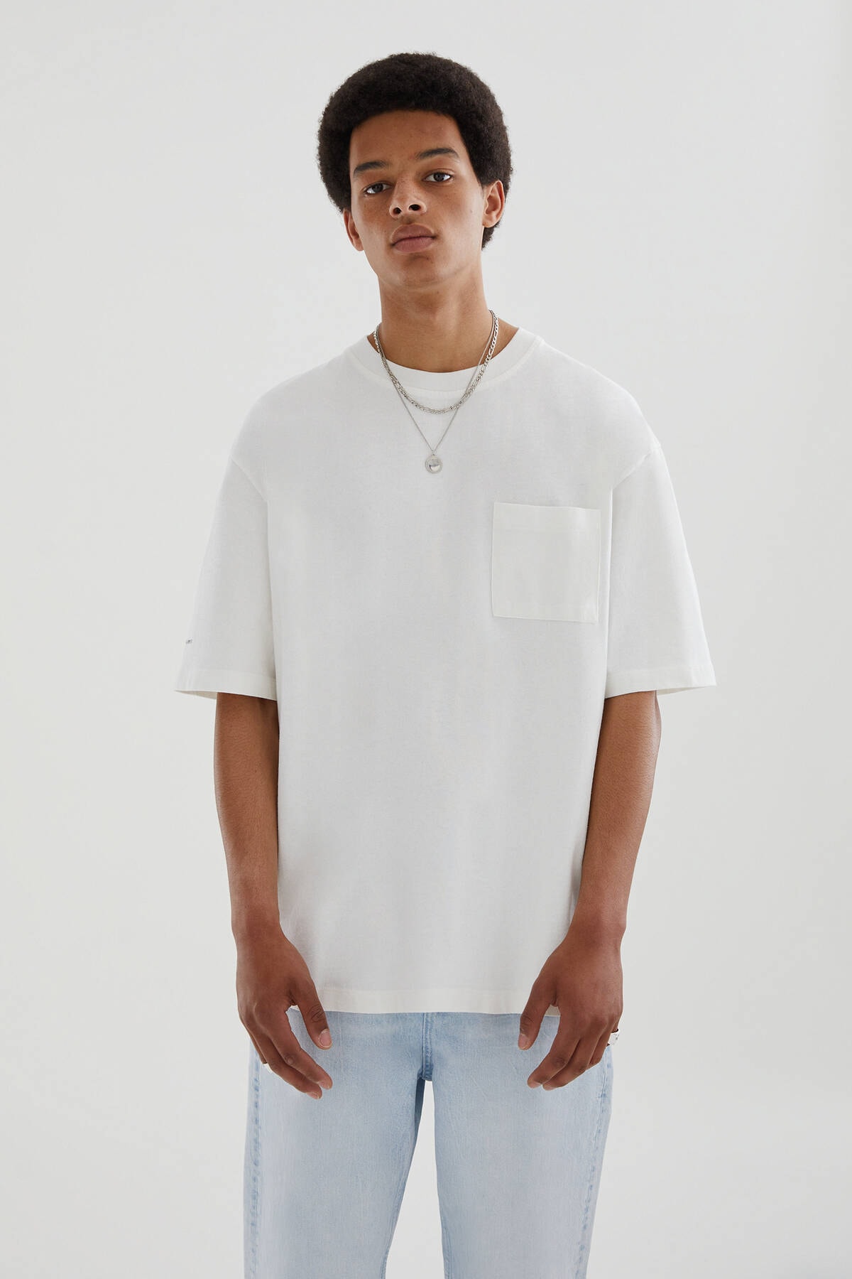 pull and bear oversized t shirt