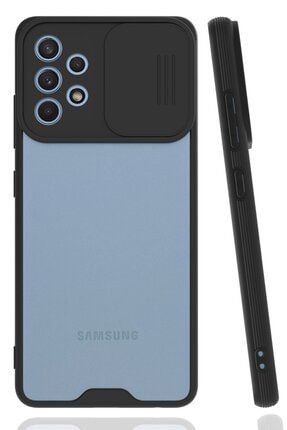 Samsung Galaxy A32 Kılıf Platin Kamera Koruma Silikon - Siyah platin-kamera-koruma-samsung-a32