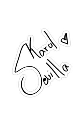 Firma Karol Sevilla Sticker Araba Oto Arma Duvar Ev Dekoratif Laptop Çıkartma 15 cm X68U10266