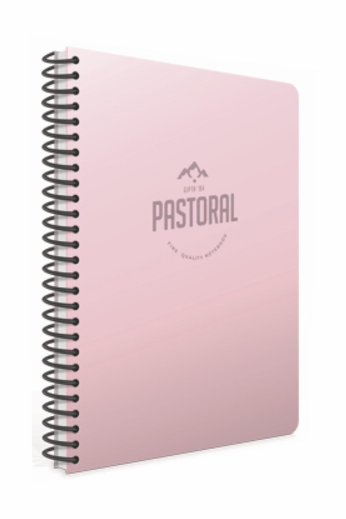 Gıpta-Pastoral Checkered Spiral PP Cover Notebook 4 Pieces A4 120 Sheets 4