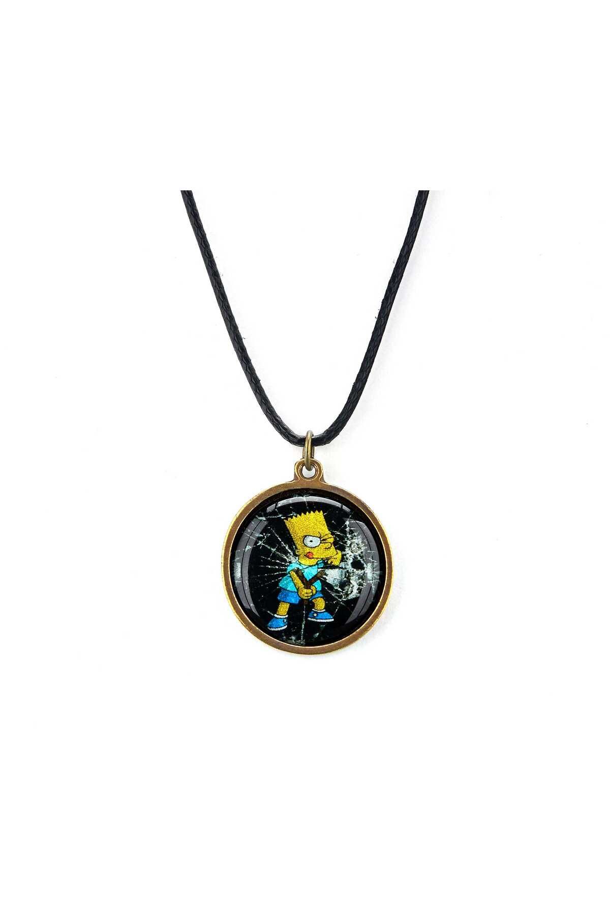Bart simpson discount gold necklace