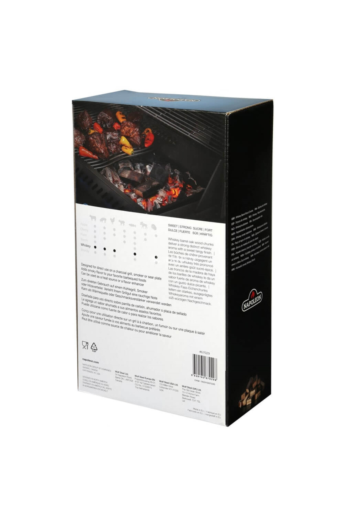 Ahşap Tütsüleme Parçaları 1,5 Kg - Viski 3
