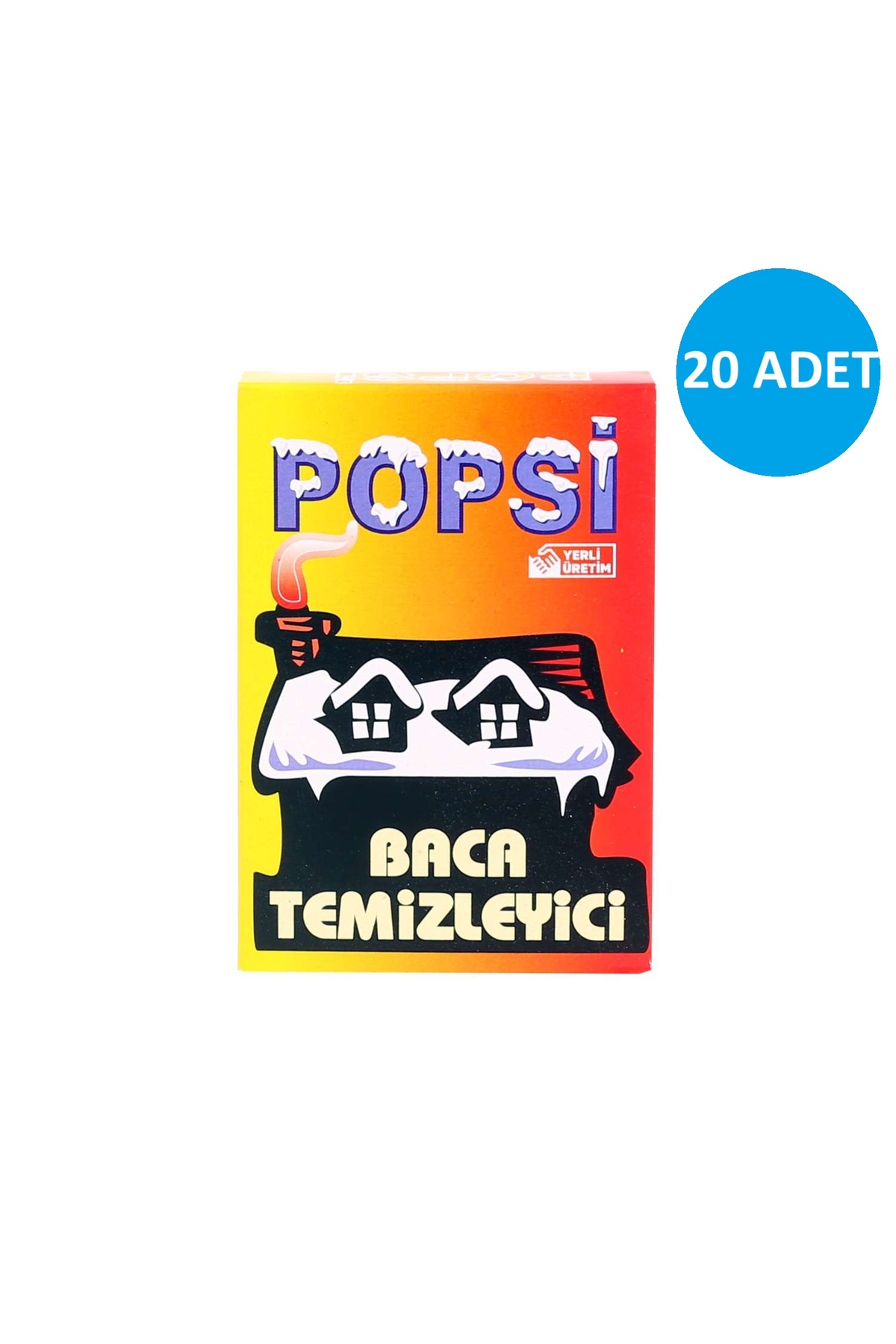 Toptancı Amca Baca Temizleyici Baca Açıcı Boru Açıcı Kurum temizleyici 20 adet