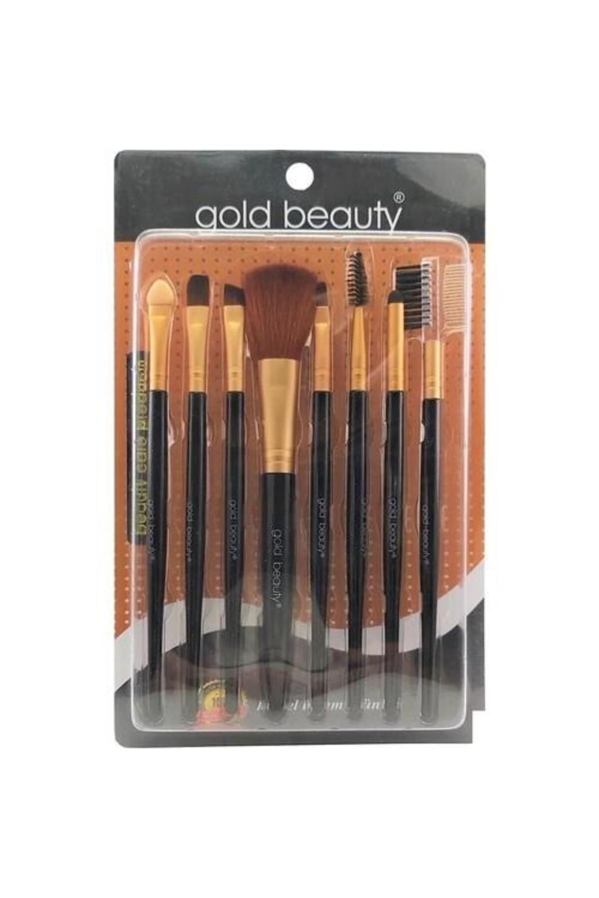 Profesyonel Gold 8'li Lüks Fırça Seti EP-478