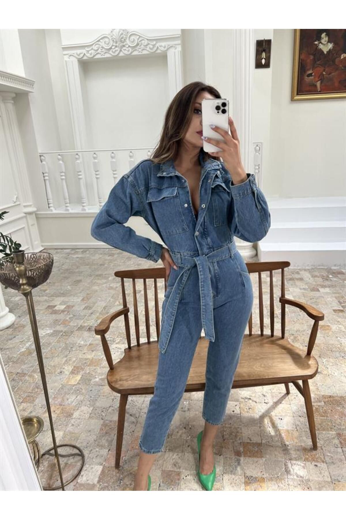 Rouge bas c Jumpsuit Multicolor Oversize