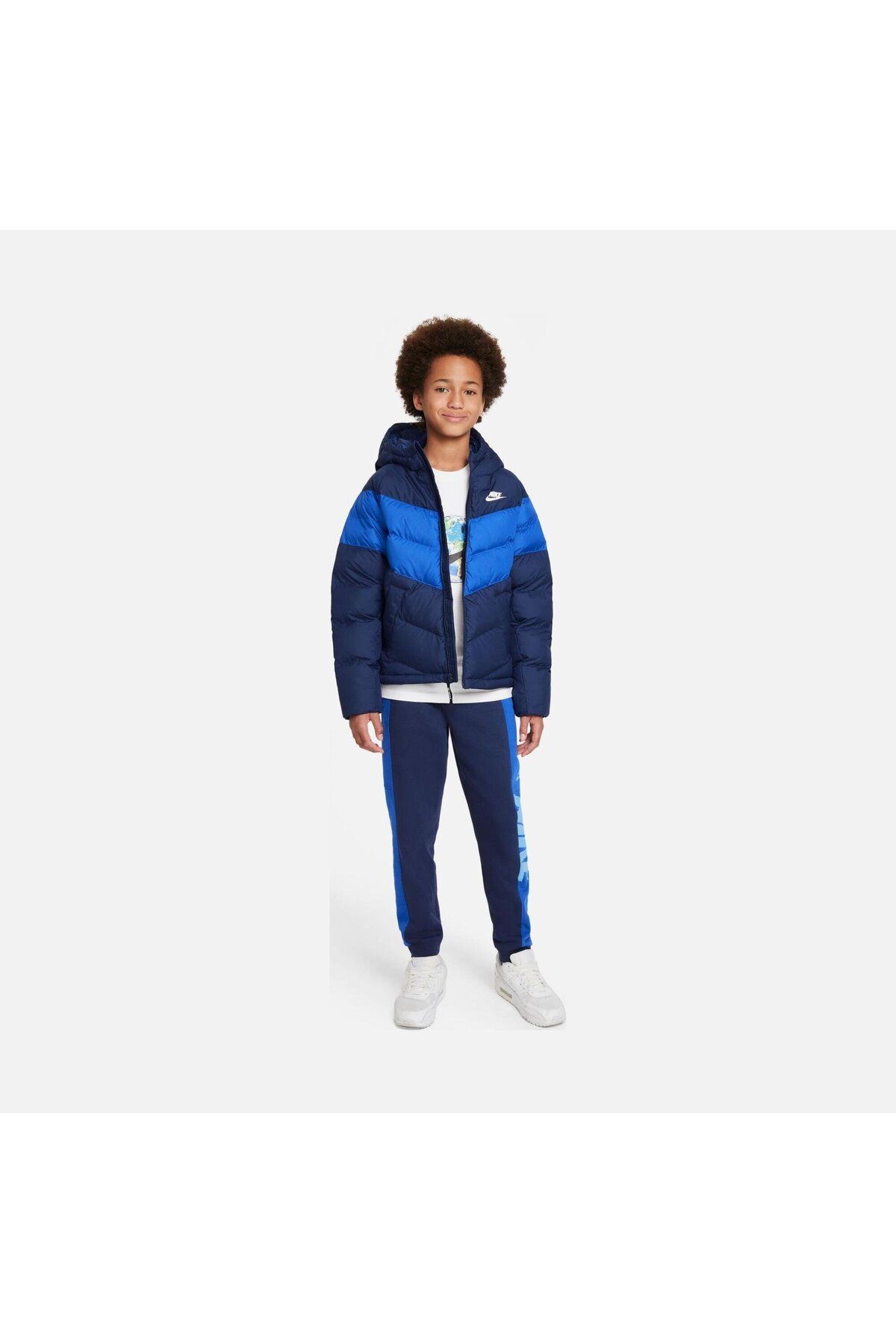 Nike Winter Jacket Blue Regular fit