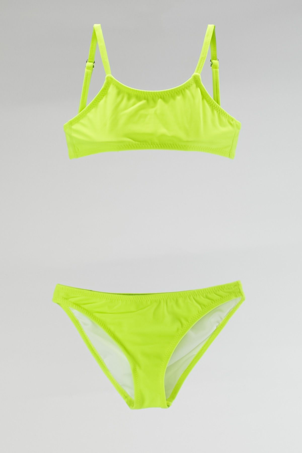 TooHot Set De Top Pentru Bikini Cu Bretele Subțiri, Verde, Pentru Fete Femeie - 11–12 years