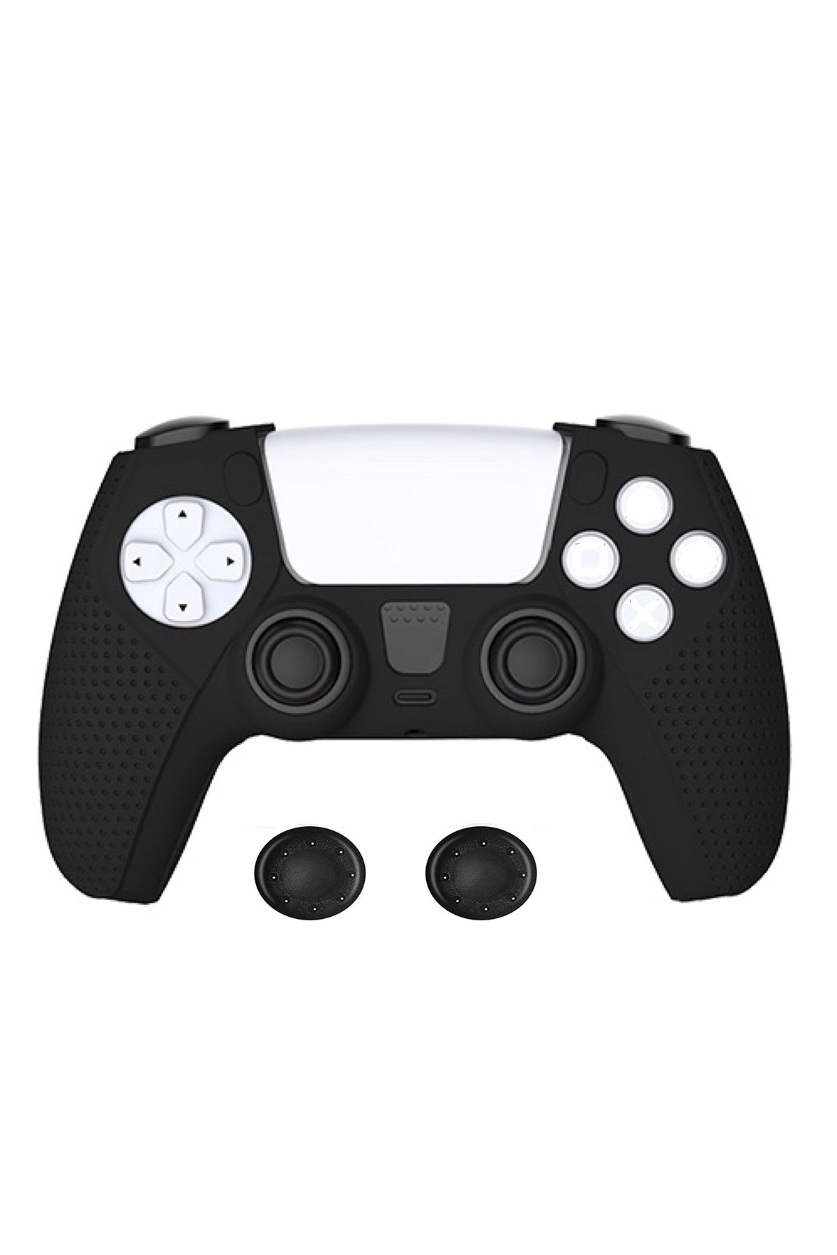 Ps5 Joystick Compatible Protective Silicone Case And Analog Protective Set