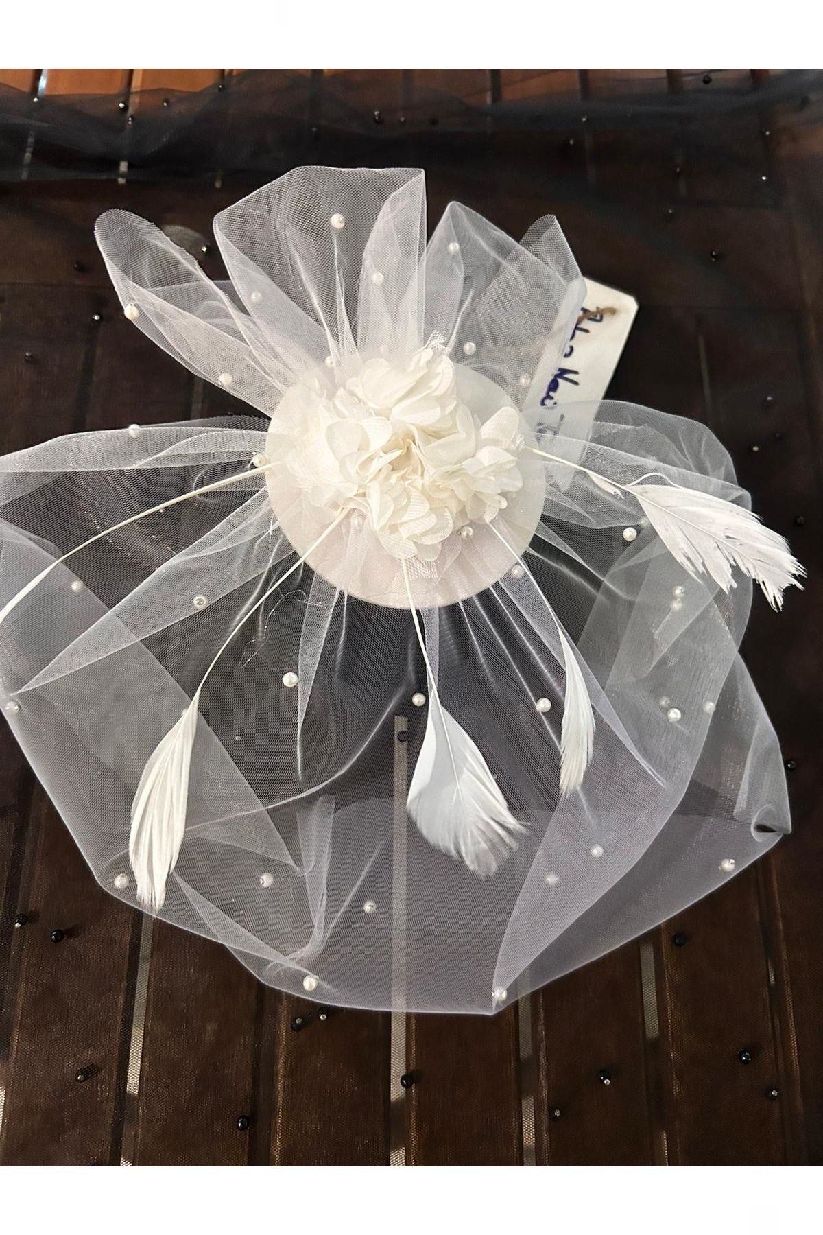 bba new trend-Bridal Hat, Bride Cap, Bride Voile, Wedding Hat Wedding Accessory, Bride Wedding Hat 2