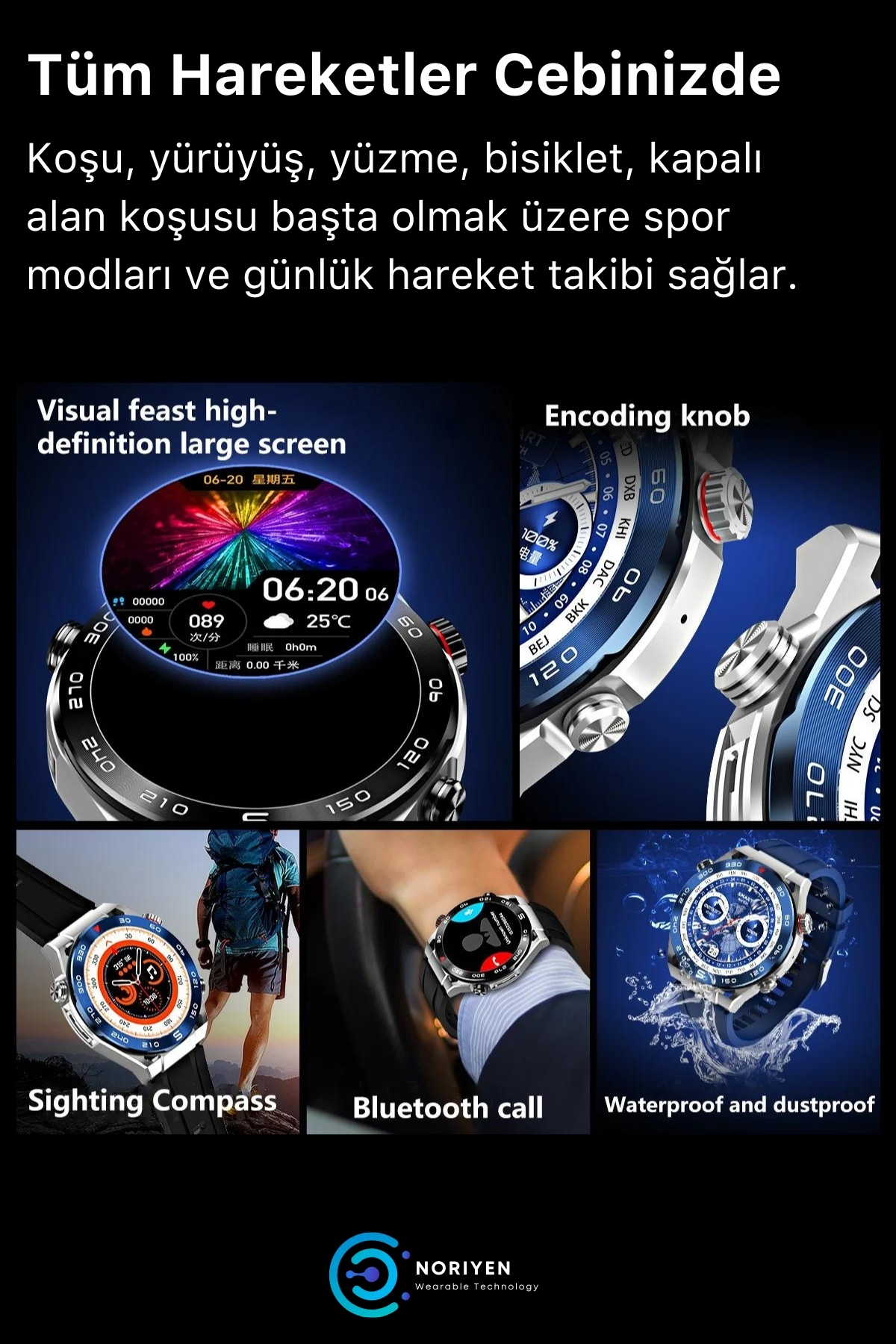 2024 Model SK4 Ultimate Amoled HD Oval Ekran Spor ve Sağlık Sensörlü IOS Android Uyumlu Akıllı Saat