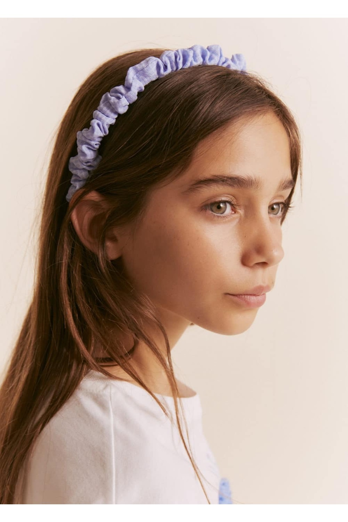 MANGO Kids-Gemusterte geraffte Krone 4