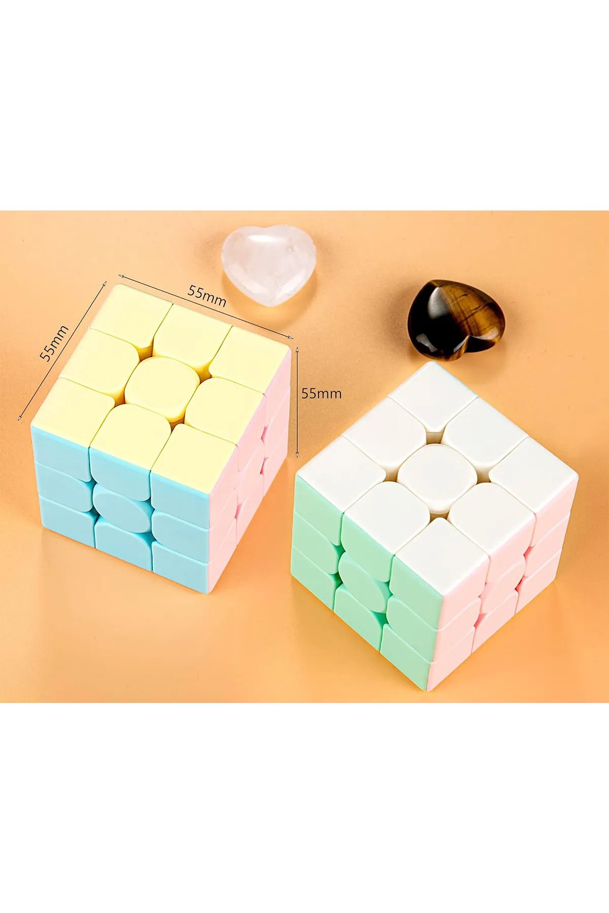 LRS STORE-Rubik's Cube Intelligence Cube 3X3 Pastel Colors Educational High Quality Intelligence Cube 5