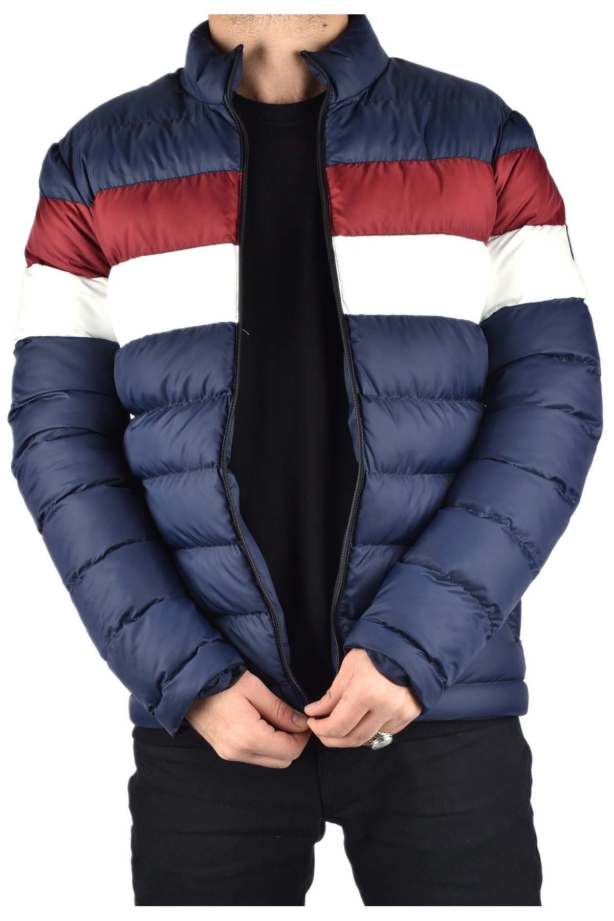 Onzie Erkek Lacivert Şişme Mont Onz 206 görsel 2