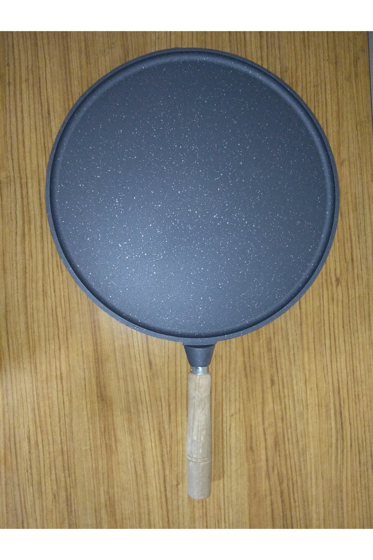 Large Flatbed Pancake Pan 36 Cm Cast Granite Coating (fireproof and non-stick)