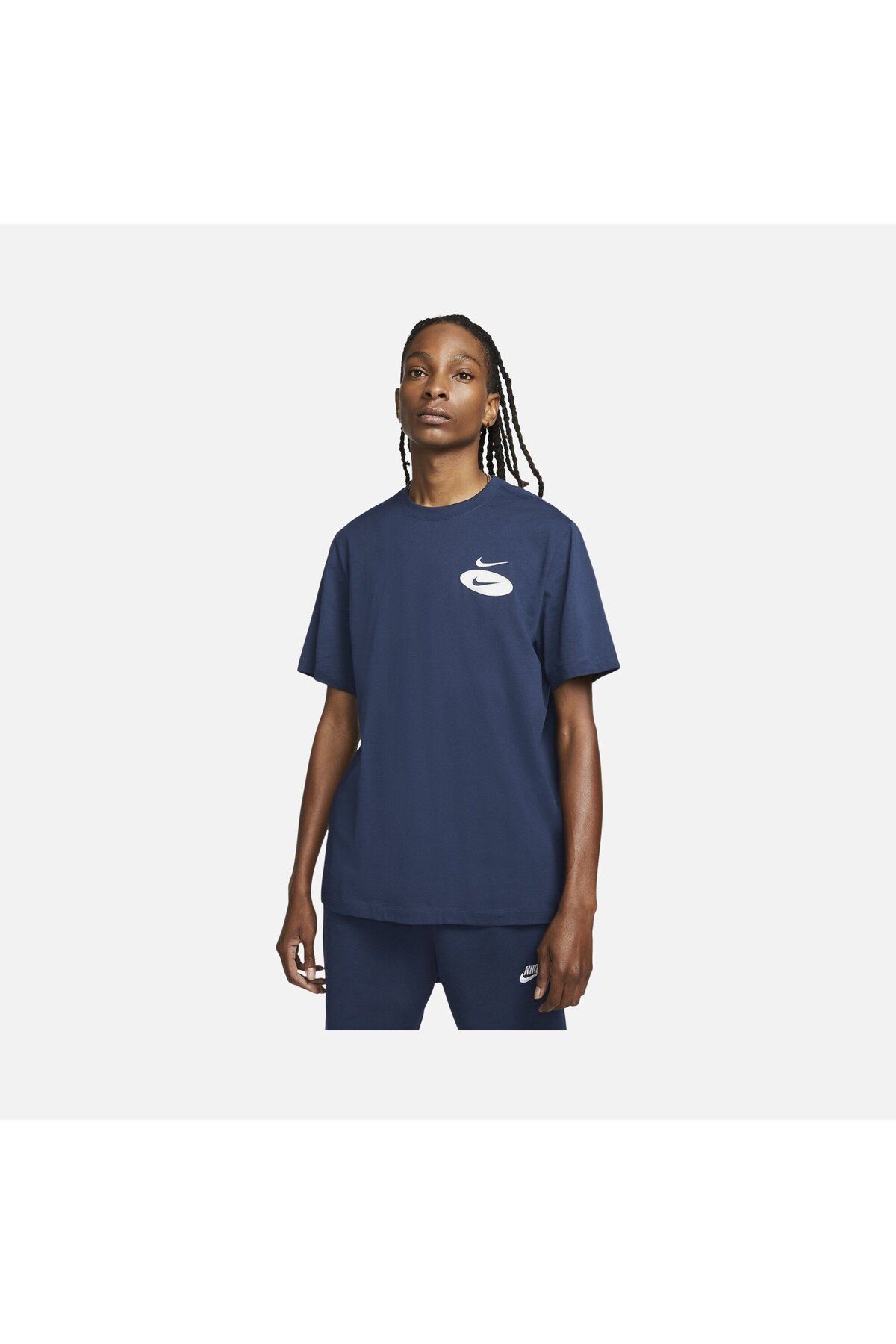 Nike t shirts mens navy blue deals