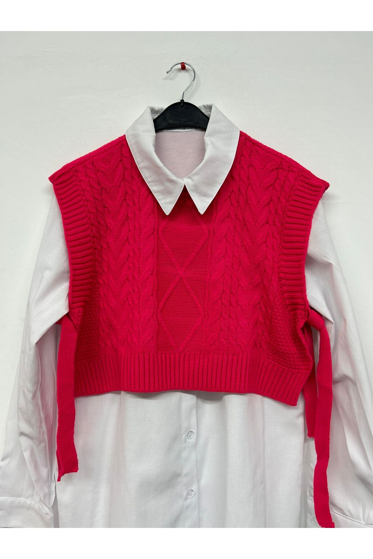 Side Tie Knit Sweater