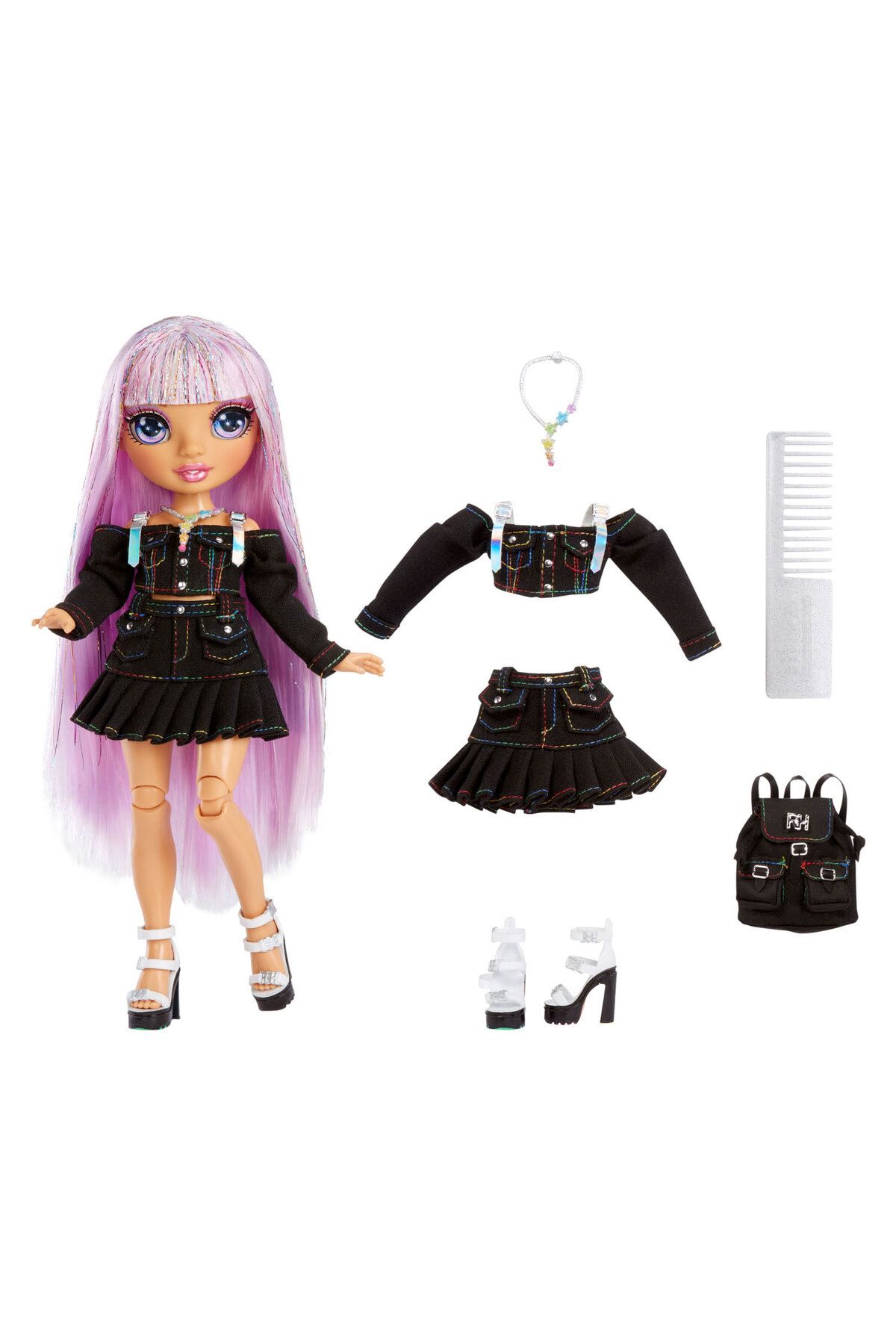 RainbowHigh-RAINBOW HİGH JR. HİGH SP ED-AVERY STYLES 3