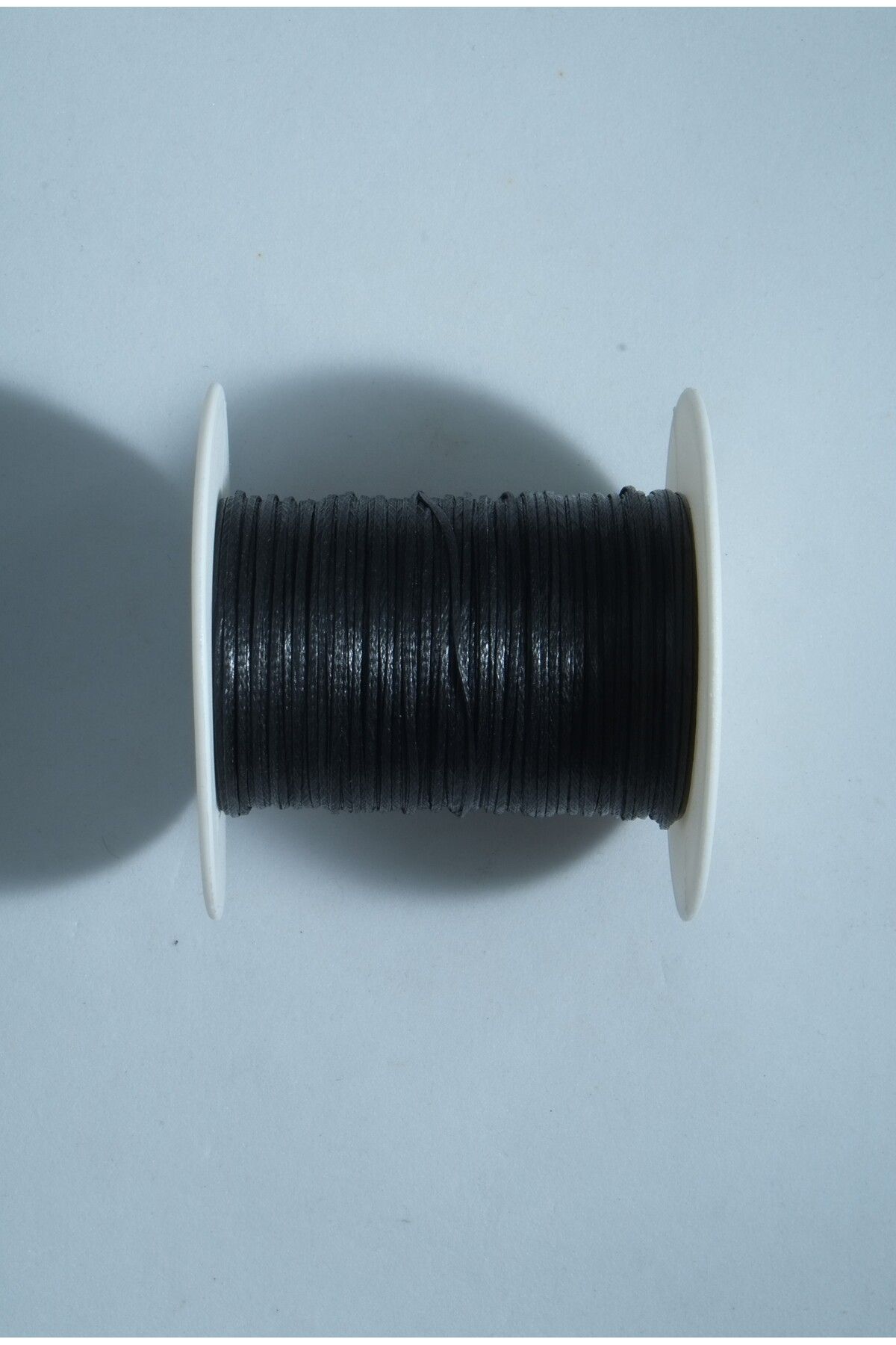 Eskişehir hobi sanat Siyah 50 Metre 0.8 Mm Mumlu Ip Kolye Ipi Takı Tasarım Ipi Tesbih Ipi Bileklik Ipi