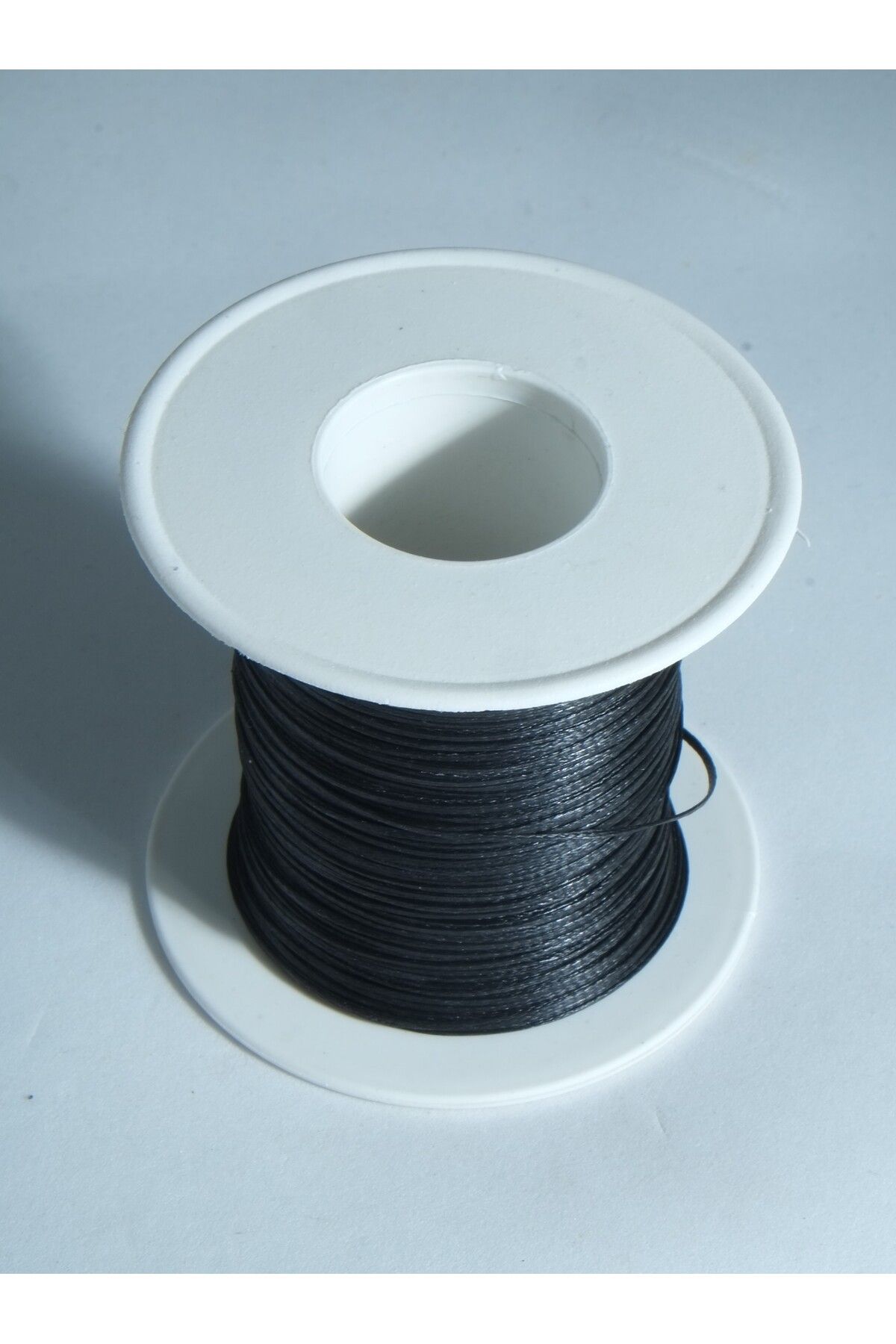 Eskişehir hobi sanat Siyah 100 Metre 0.8 Mm Mumlu Ip Kolye Ipi Takı Tasarım Ipi Tesbih Ipi Bileklik Ipi