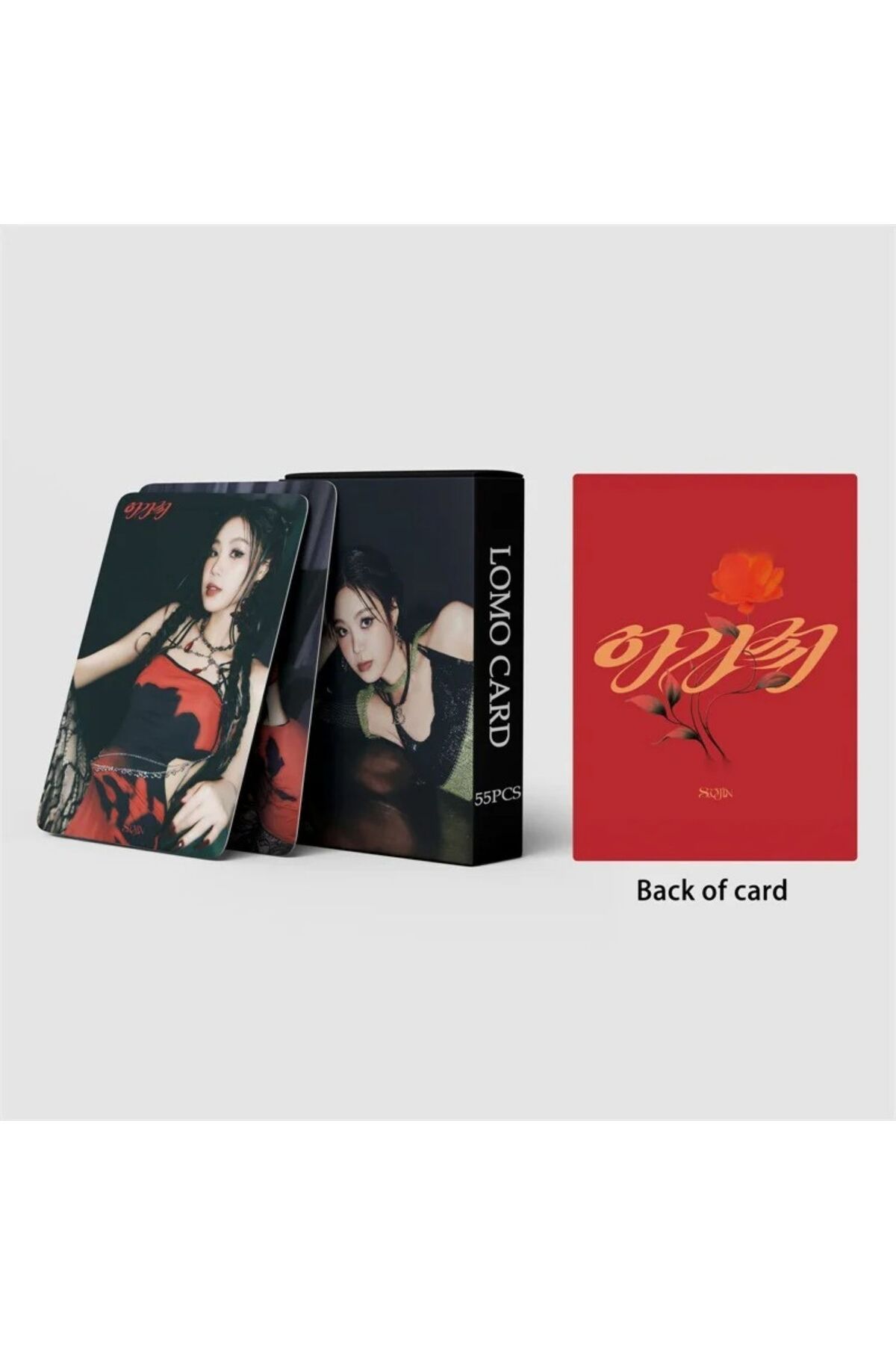 Kpop Dünyasi-SOOJIN '' Agassy'' Double-Way Printed Lomo Card Set 3