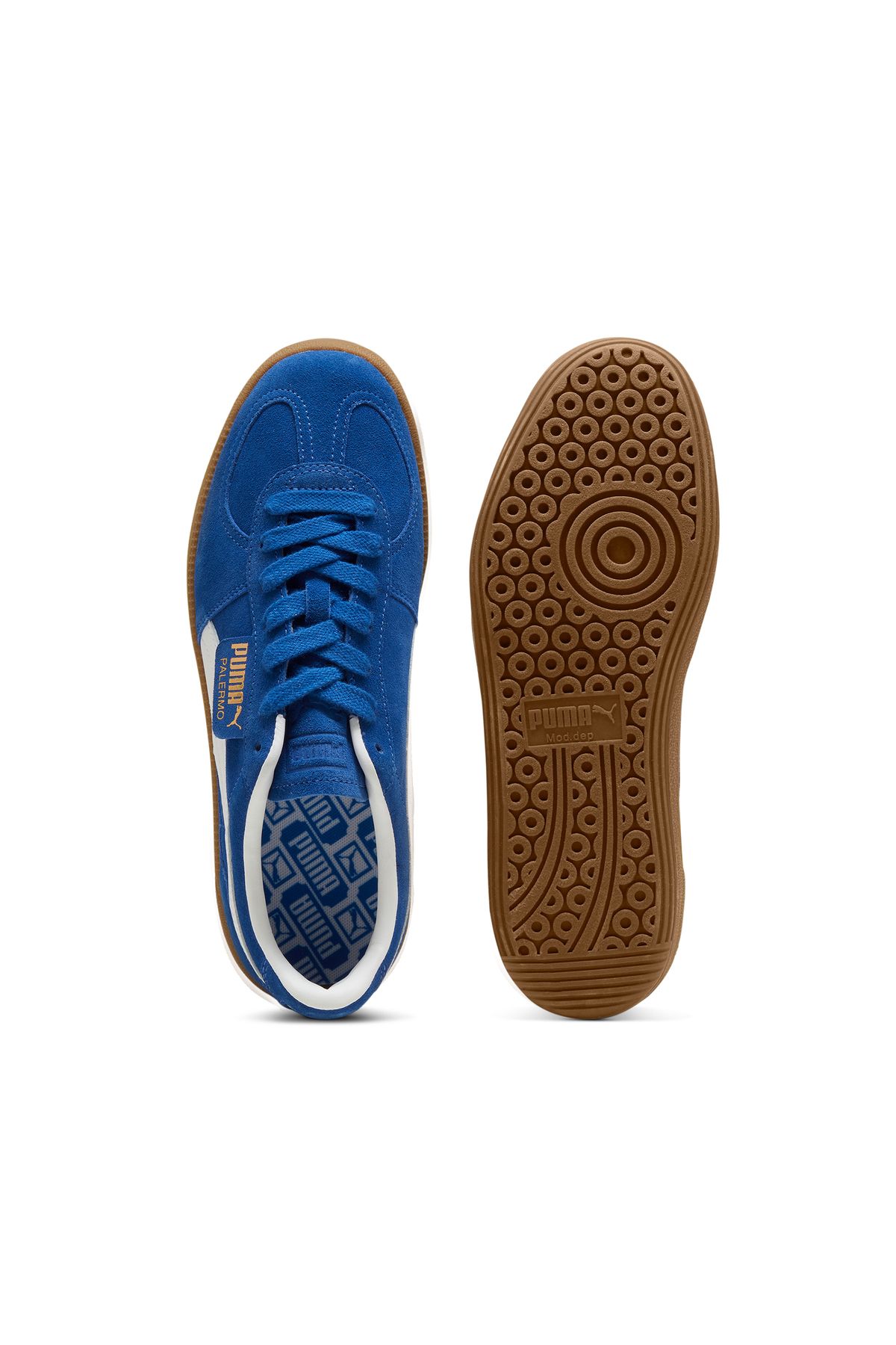 Puma Palermo Lth Blue Sneaker Men s Casual Shoes Trendyol