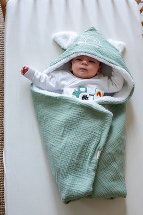 Mom Cherie Nuvole Bebek Kundak 80x80cm Nak l Muslin Kuzu Tuyu Kundak Fiyat Yorumlar Trendyol