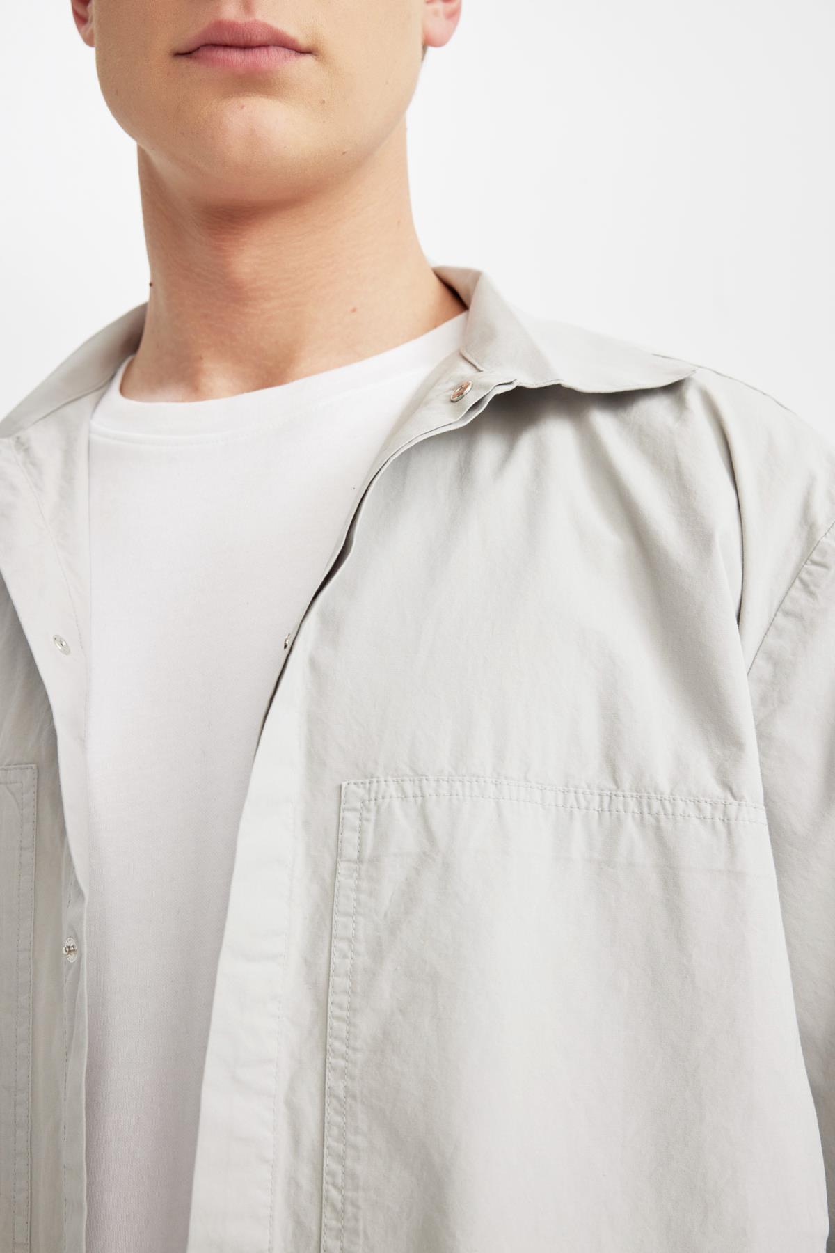 پیراهن مردانه دفاکتو | B8854AX24SP Defacto - Image 5