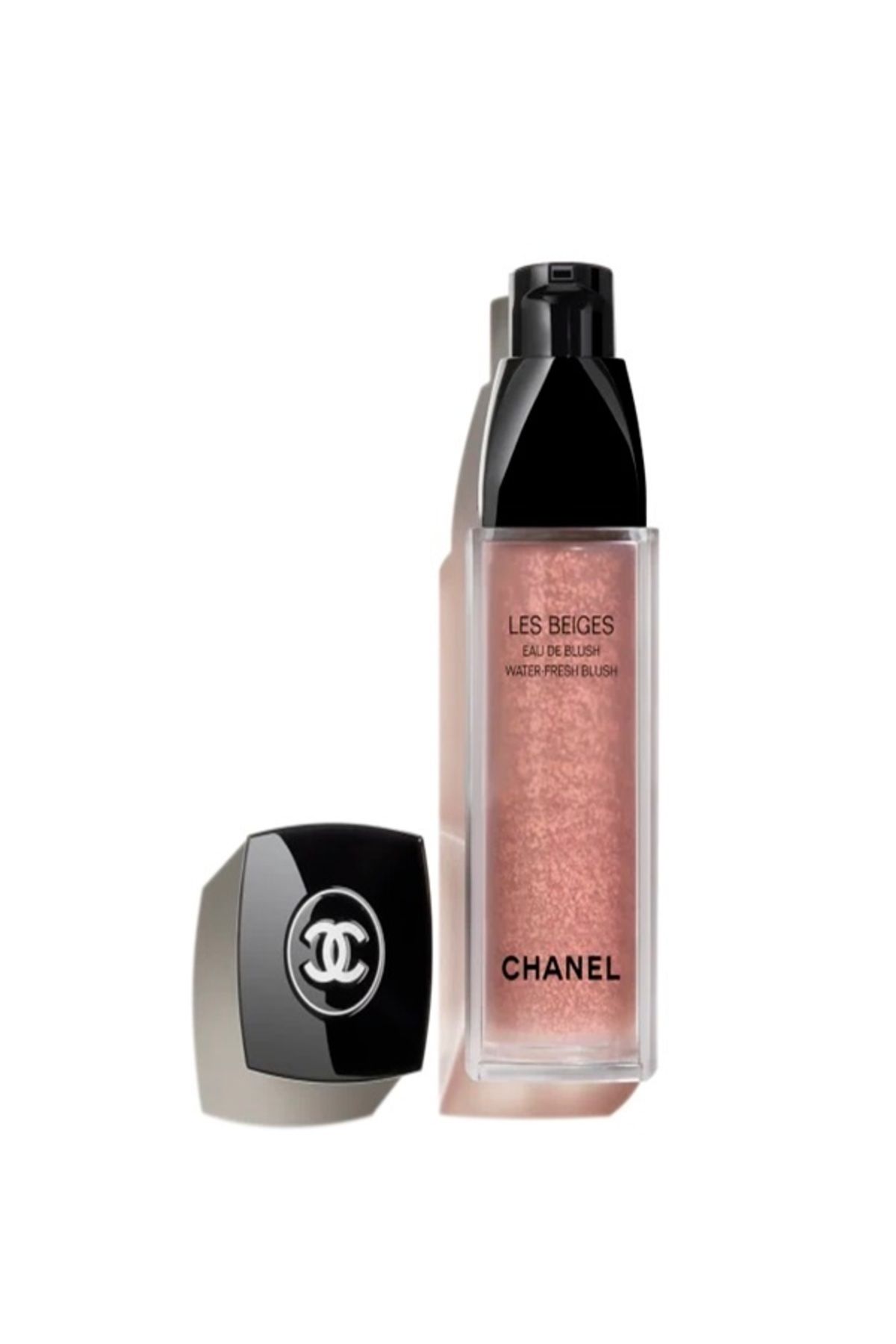 Chanel رژگونه مایع مرطوب کننده LES BEIGES موثر تا 8 ساعت فوق سبک رنگ صورتی خیلی روشن